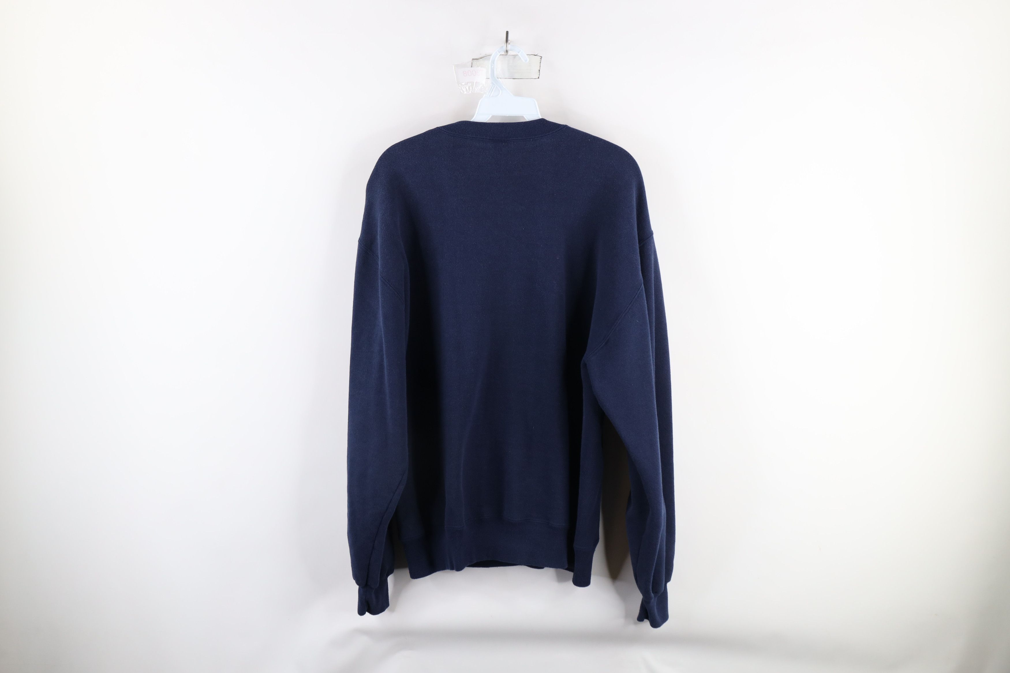 Russell Athletic × Vintage Vintage 90s Russell Athletic Crewneck Sweatshirt Blue USA Size US L / EU 52-54 / 3 - 9 Thumbnail