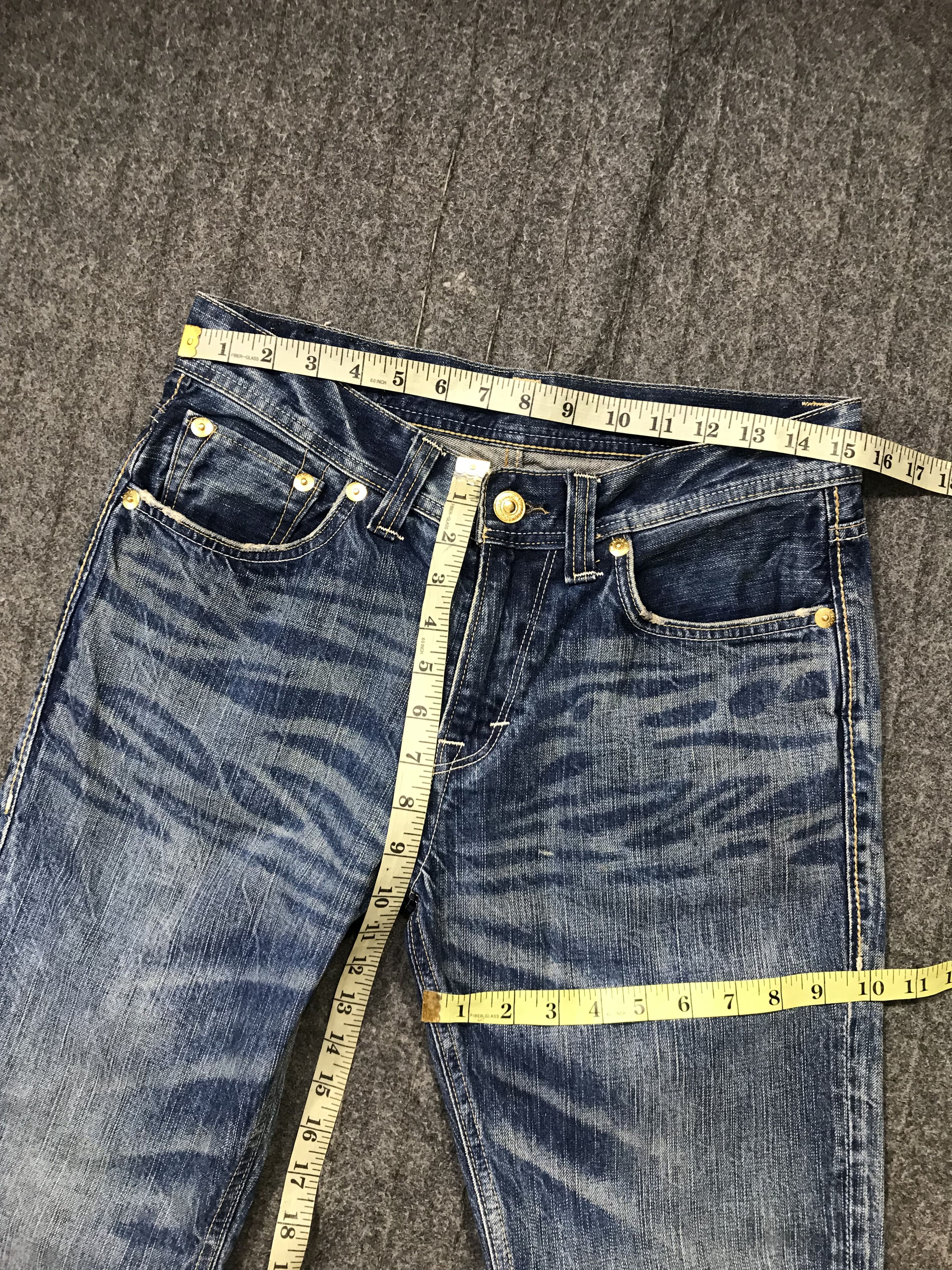 Japanese Brand × Vintage Vintage Denim Craft Premium Clothing Zipper Jeans Design Size US 31 - 16 Thumbnail