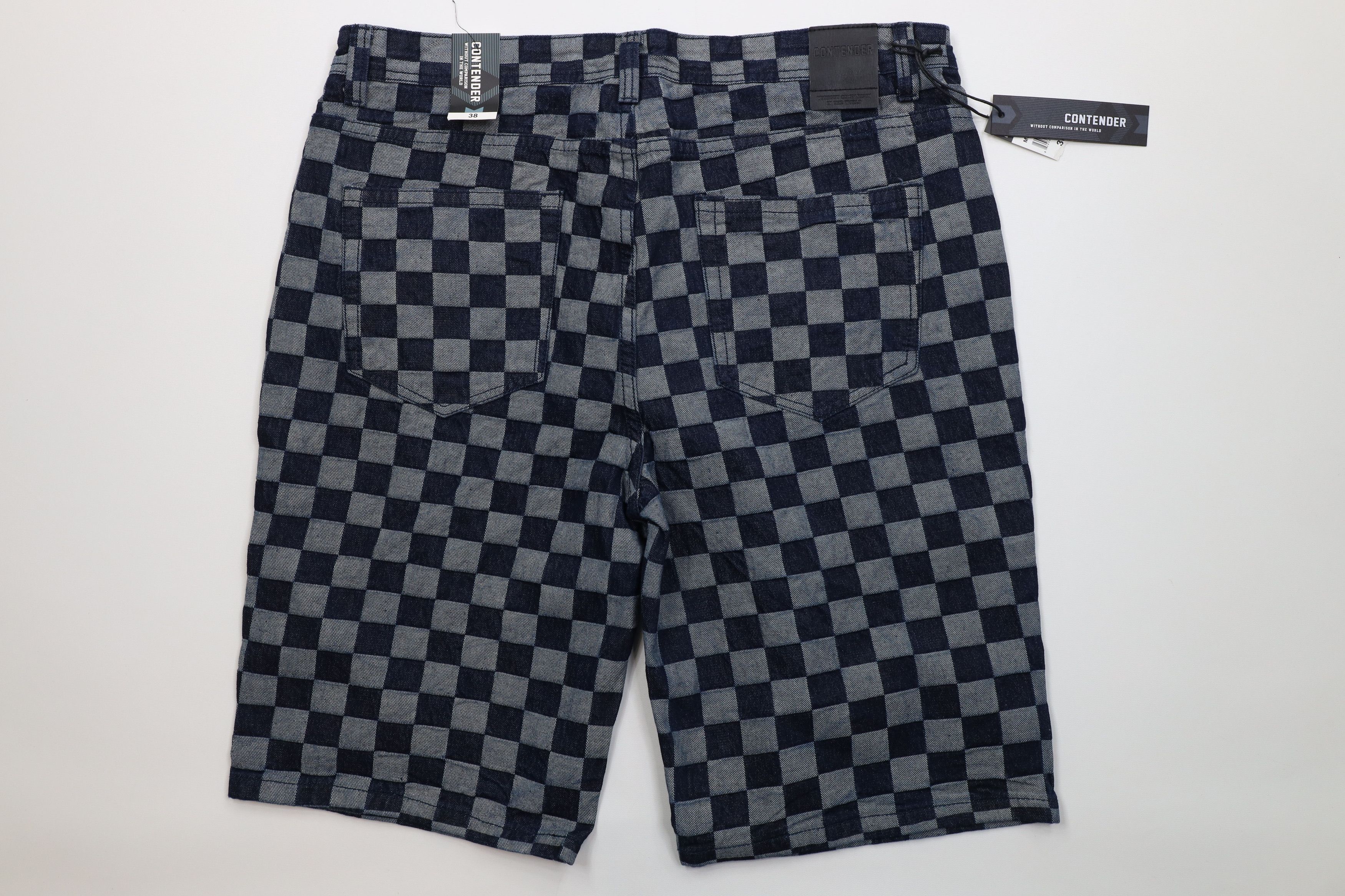 Vintage Deadstock Vintage Y2K Streetwear Denim Jean Shorts Jorts Size US 38 / EU 54 - 7 Thumbnail