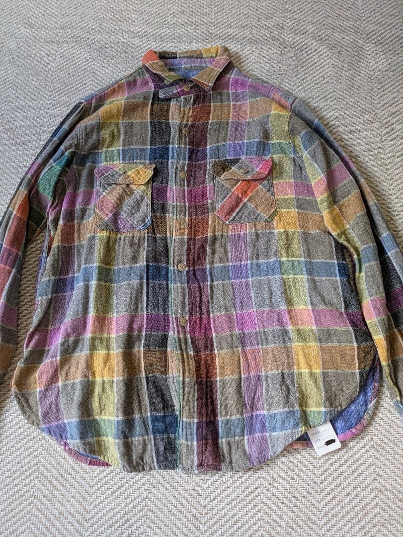 Kapital Plaid Button Up Shirt Size US S / EU 44-46 / 1 - 1 Thumbnail