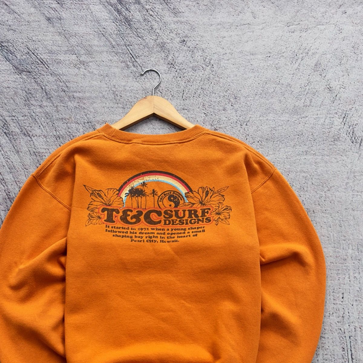 Japanese Brand VINTAGE T&C SURF DESIGNS HAWAII SURFING BIG LOGO Size US L / EU 52-54 / 3 - 2 Thumbnail