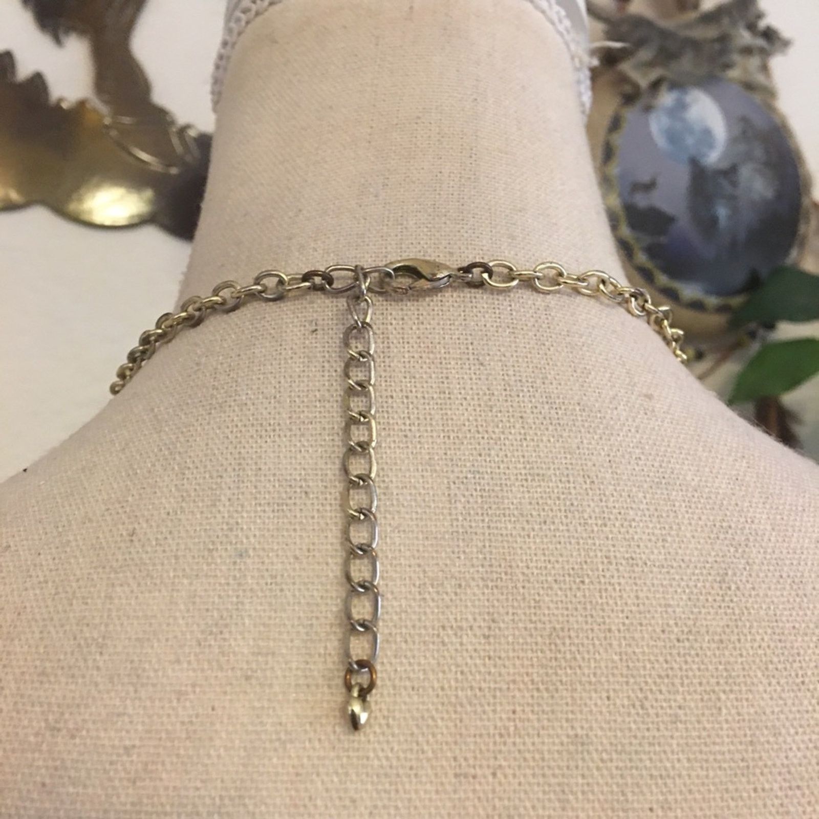 Jewelry Ocean tone faceted chandelier style necklace Size ONE SIZE - 5 Thumbnail
