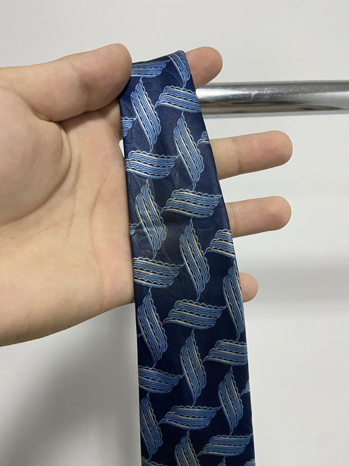 Lanvin × Vintage Lanvin Paris Tie Vintage Luxury Made in France patterns Size ONE SIZE - 8 Thumbnail