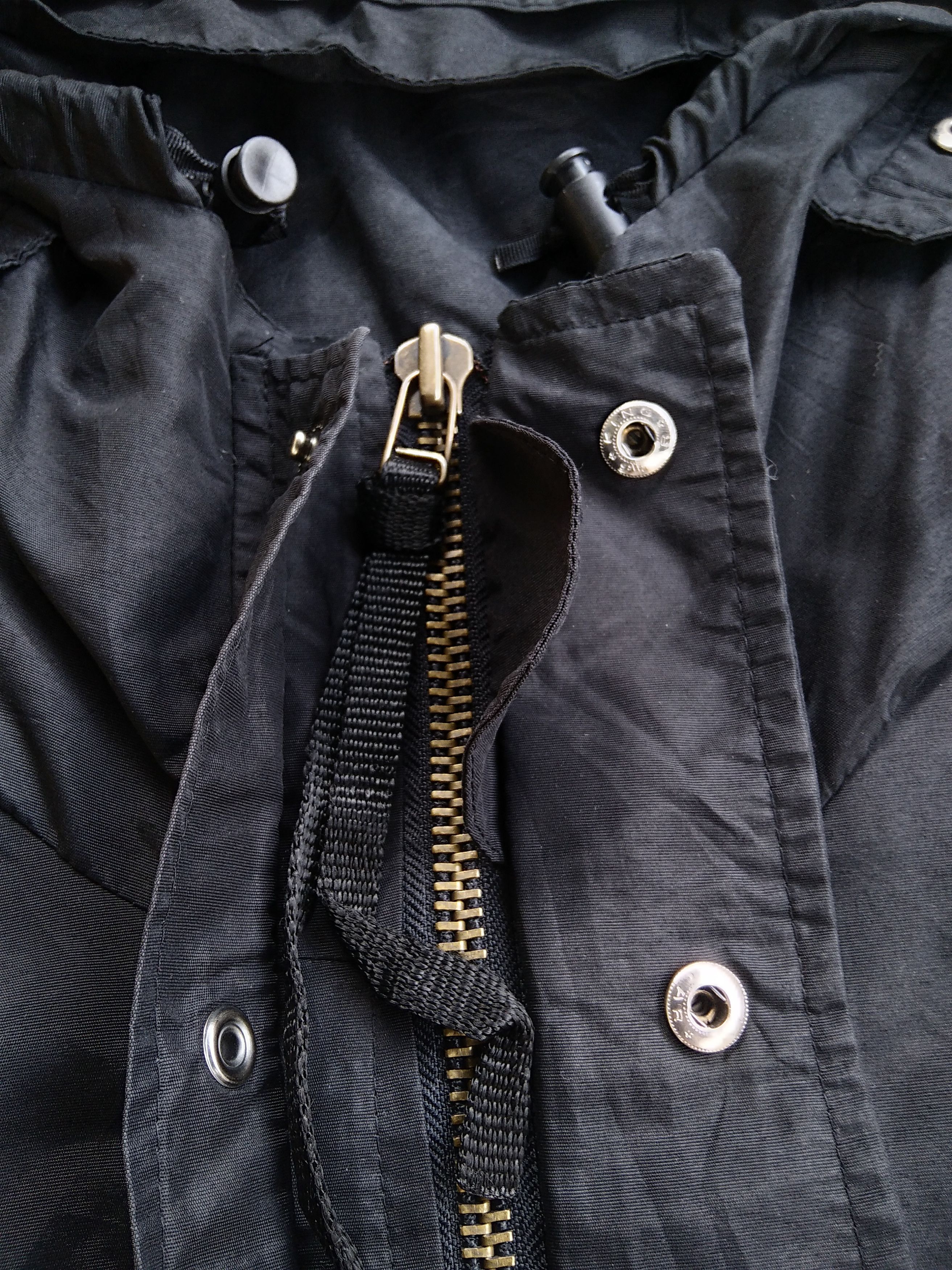 Vintage Medeco Equipment ECWCS M1 Field Flight Jacket Black Size US L / EU 52-54 / 3 - 5 Thumbnail