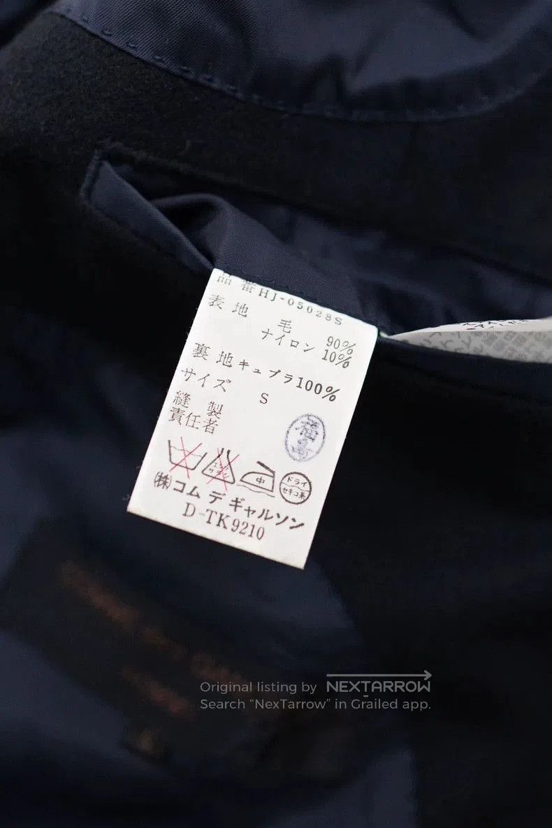 Comme des Garcons COMME des Garcons HOMME Wool Blazer. Size US L / EU 52-54 / 3 - 9 Thumbnail