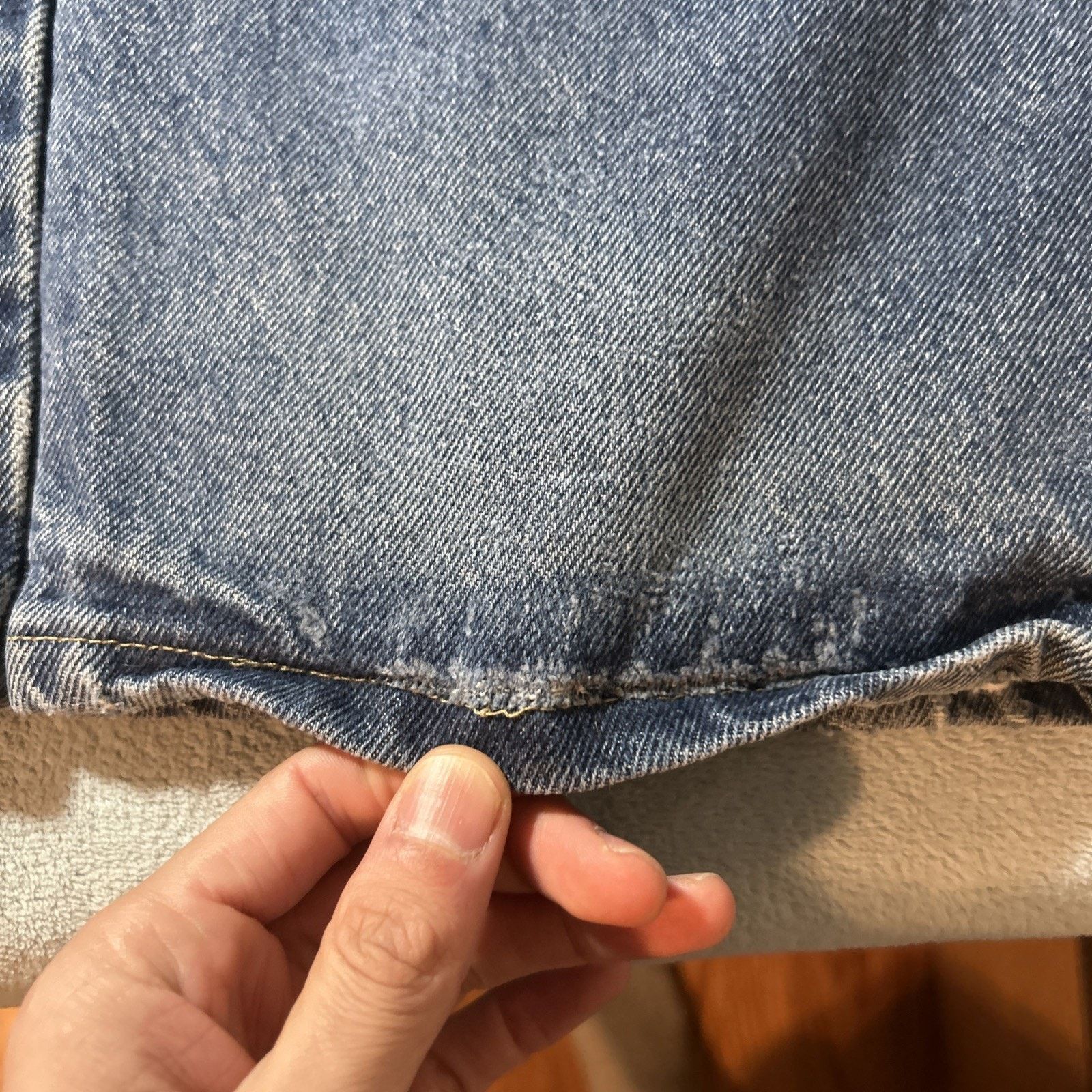 Wrangler Wrangler Loose Baggy Jeans Mens 36x32 Relaxed Wide Straight Size 34" / US 12 / IT 48 - 7 Thumbnail