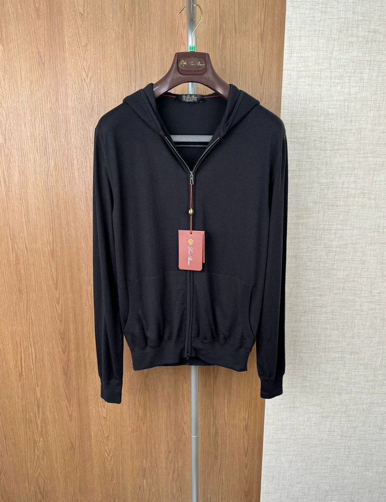 Ermenegildo Zegna Loro Piana Hooded Knit Outerwear-2508 Size US S / EU 44-46 / 1 - 2 Thumbnail