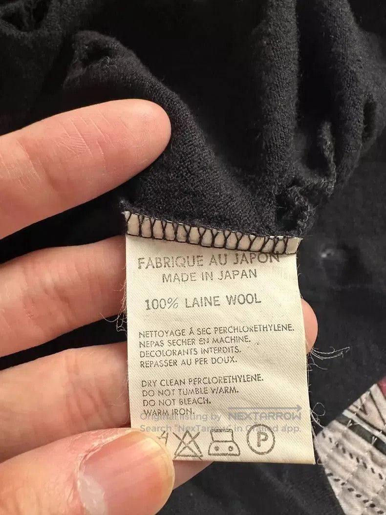 Other Yohji Yamamoto Y's Wool Distressed Turtleneck. Size US XS / EU 42 / 0 - 4 Thumbnail