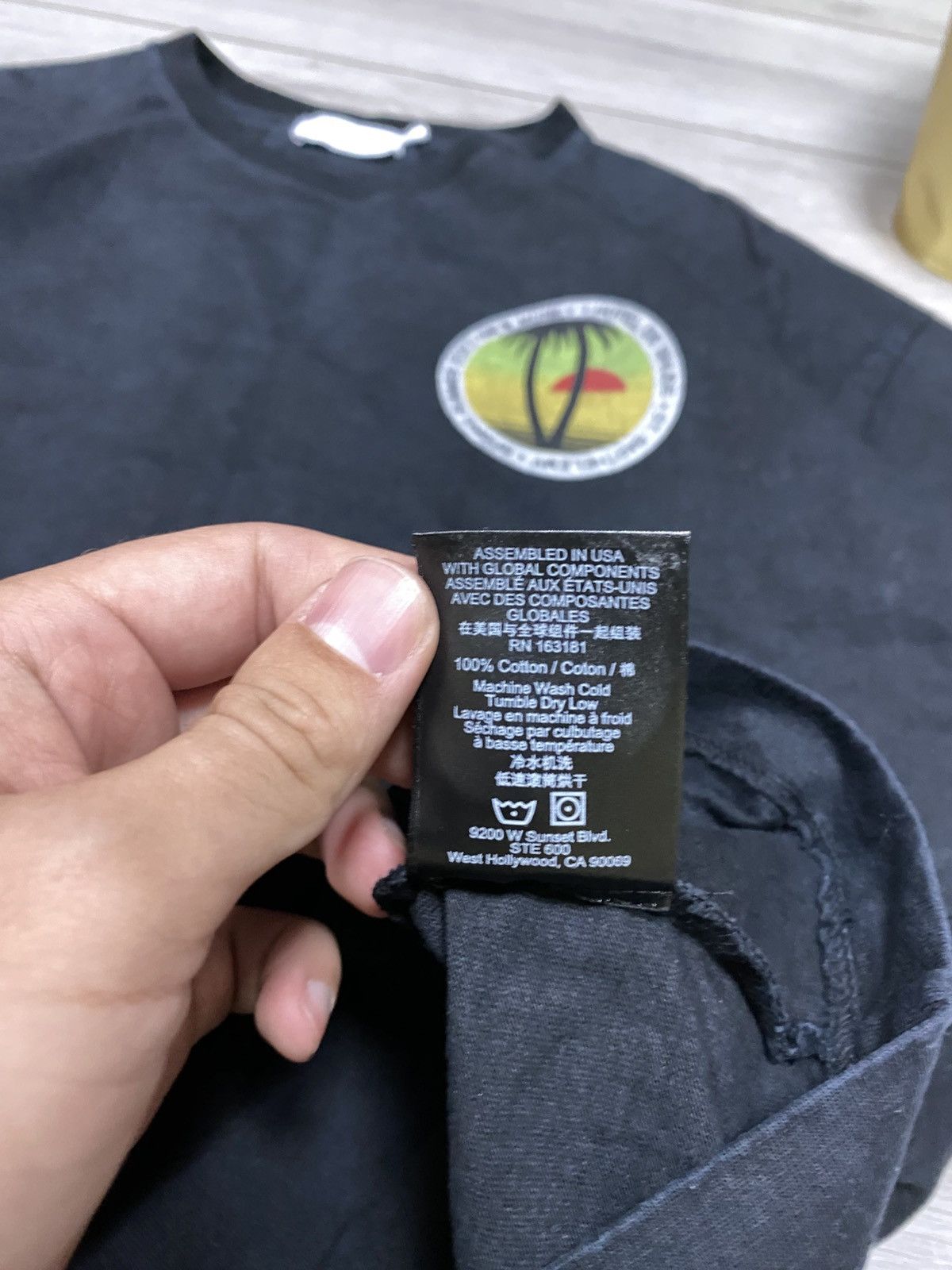 Rhude RHUDE TWIN PALMS TEE Size US M / EU 48-50 / 2 - 7 Thumbnail