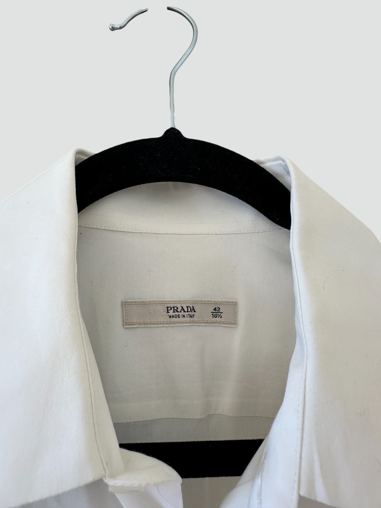 Prada Prada Short Sleeve Button Up Shirt Size US L / EU 52-54 / 3 - 4 Thumbnail