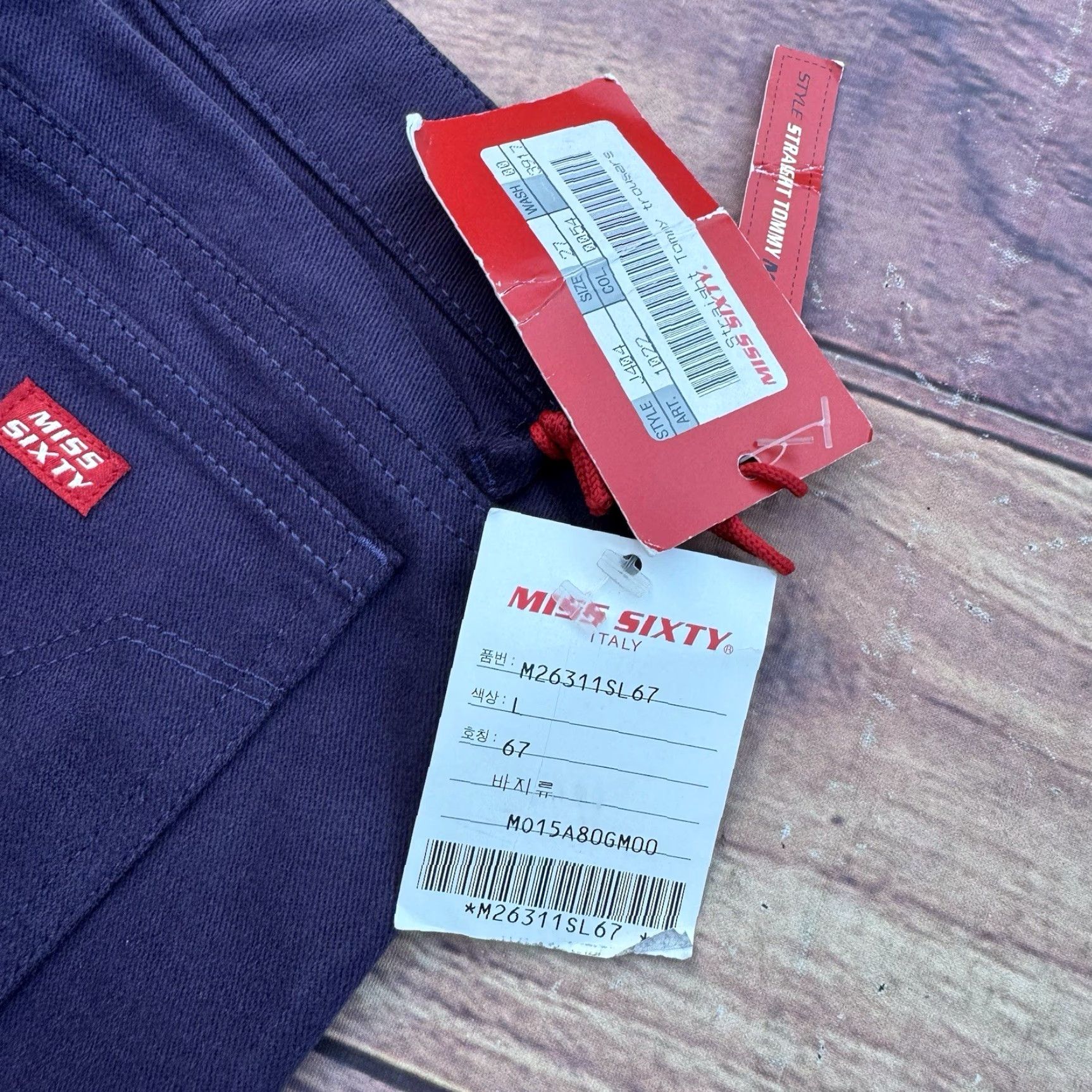 Miss Sixty VINTAGE Miss Sixty Jeans Flared Pants 27 Purple Denim Italy Women's Regular Size 27 Jeans Miss Sixty 60s Theme Size 27" / US 4 / IT 40 - 7 Thumbnail