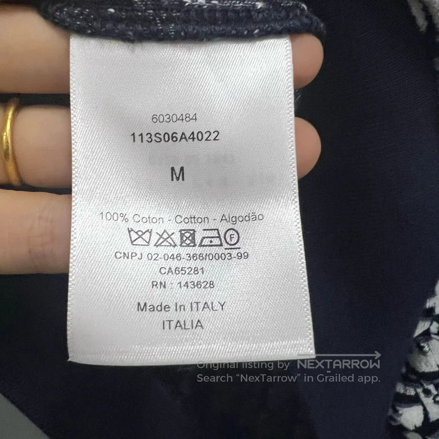 Dior Dior All-Over Monogram Short-Sleeve Hoodie. Size XS / US 0-2 / IT 36-38 - 3 Thumbnail