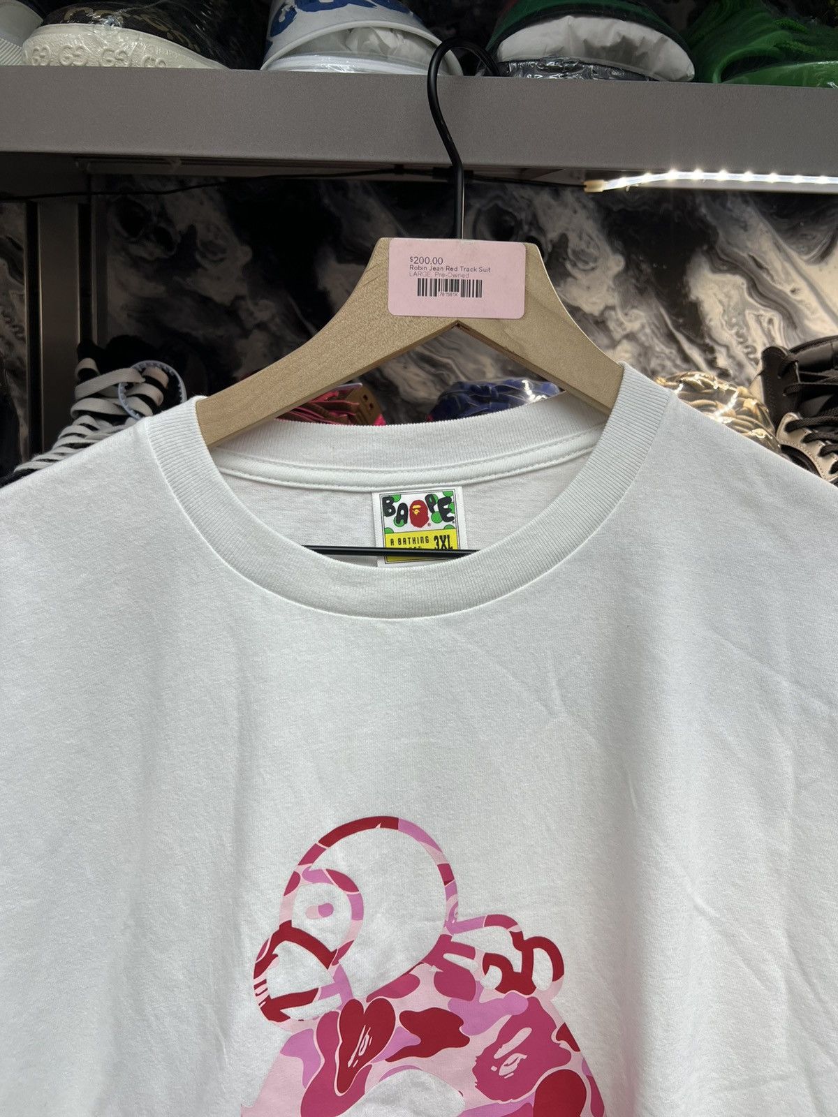 Bape Bape ABC Camo Milo On Big Ape Tee Size US XXL / EU 58 / 5 - 3 Thumbnail