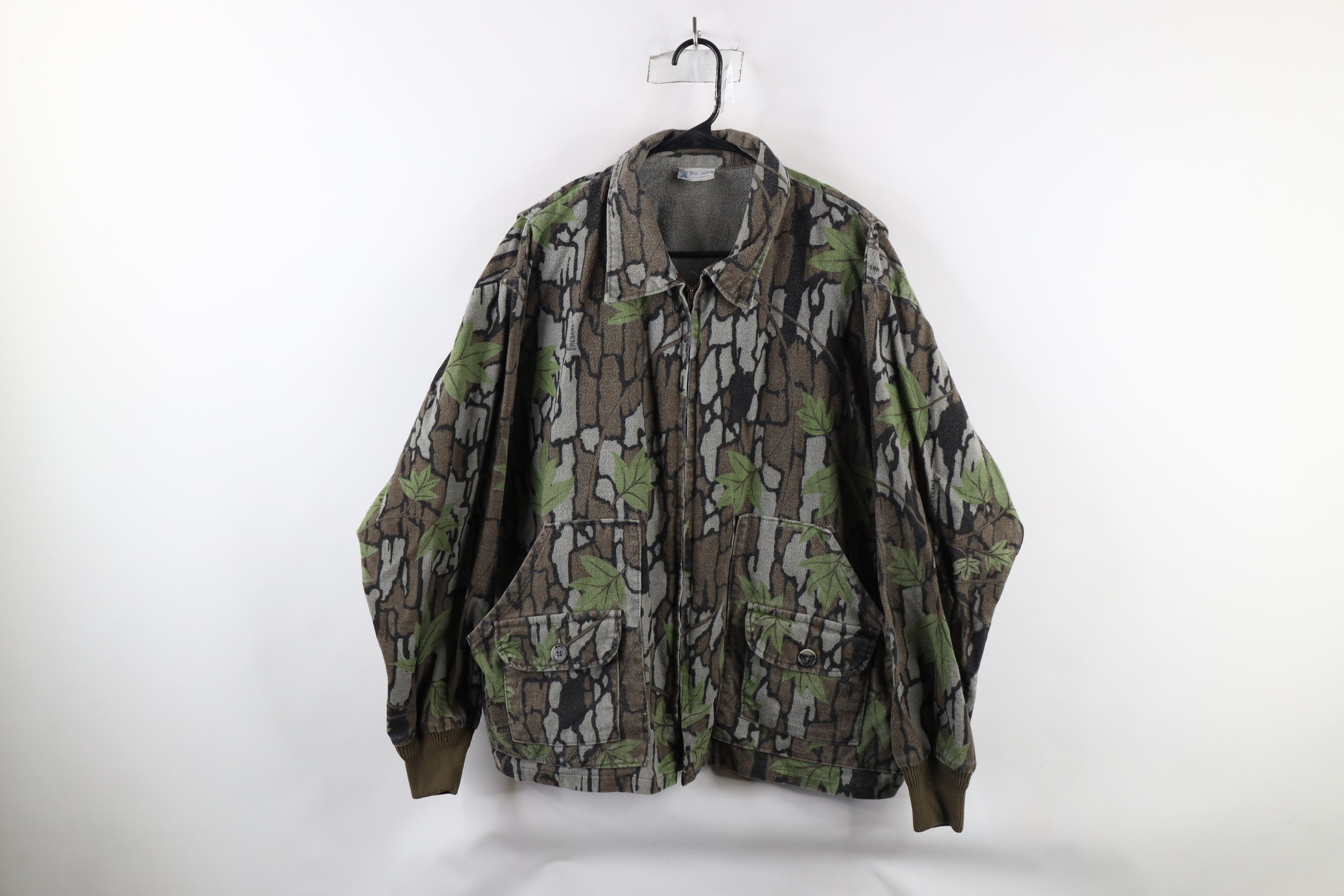 Vintage Vintage 90s Streetwear Camouflage Chamois Cloth Jacket USA Size US XXL / EU 58 / 5 - 1 Thumbnail
