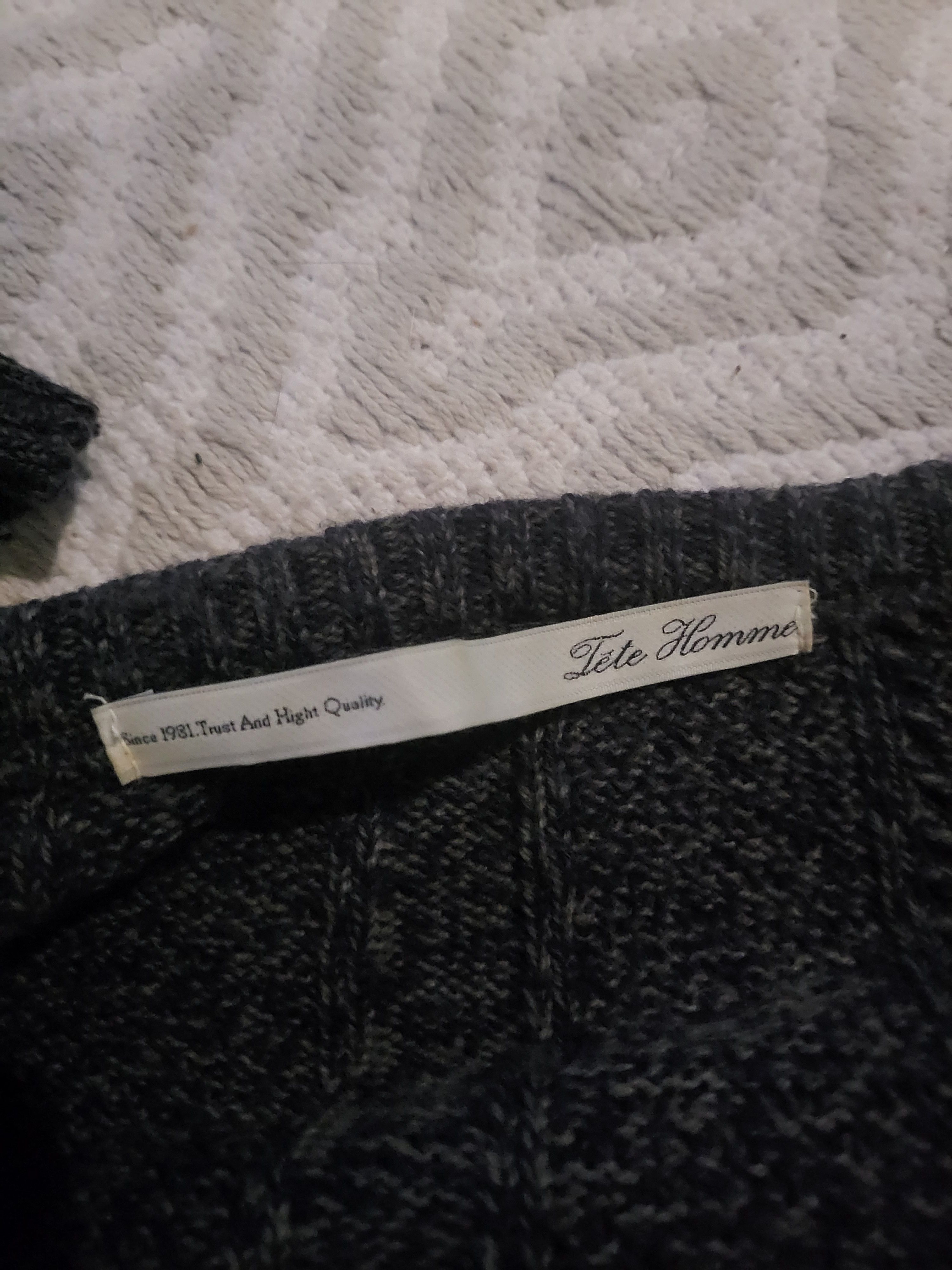 Tete Homme Vintage Tete Homme Sweater Size US M / EU 48-50 / 2 - 3 Thumbnail