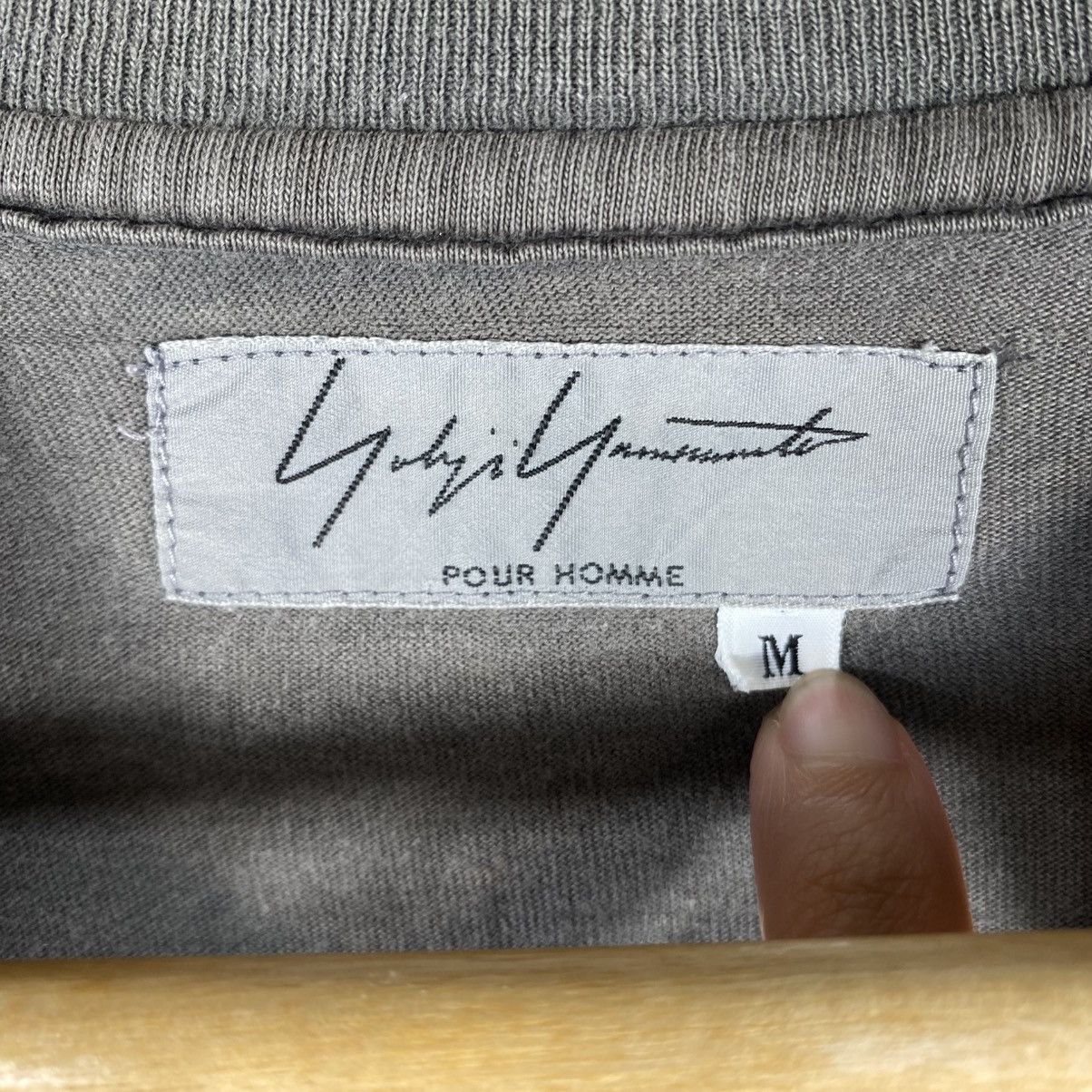 Yohji Yamamoto Japanese Famous Designer 80's YOHJI YAMAMOTO Faded Brown Tee Size US M / EU 48-50 / 2 - 5 Thumbnail
