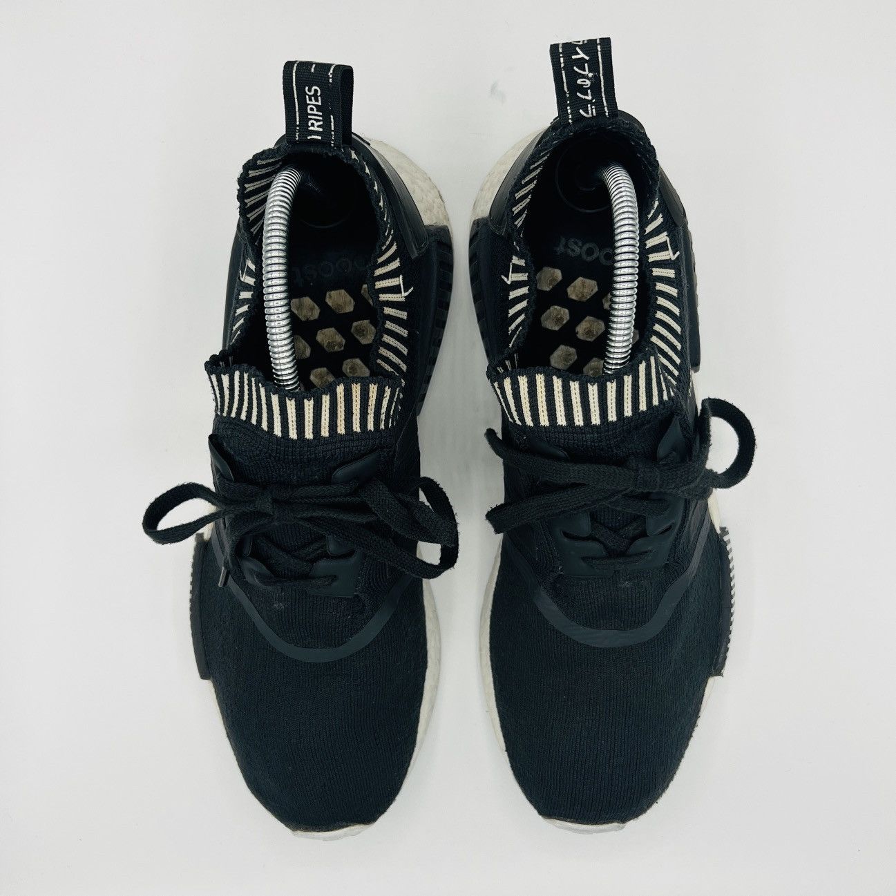 Adidas ADIDAS Boost NMD R1 Pk Primeknit Sneakers - Tokyo JAPAN Grey Size US 12 / EU 45 - 4 Thumbnail