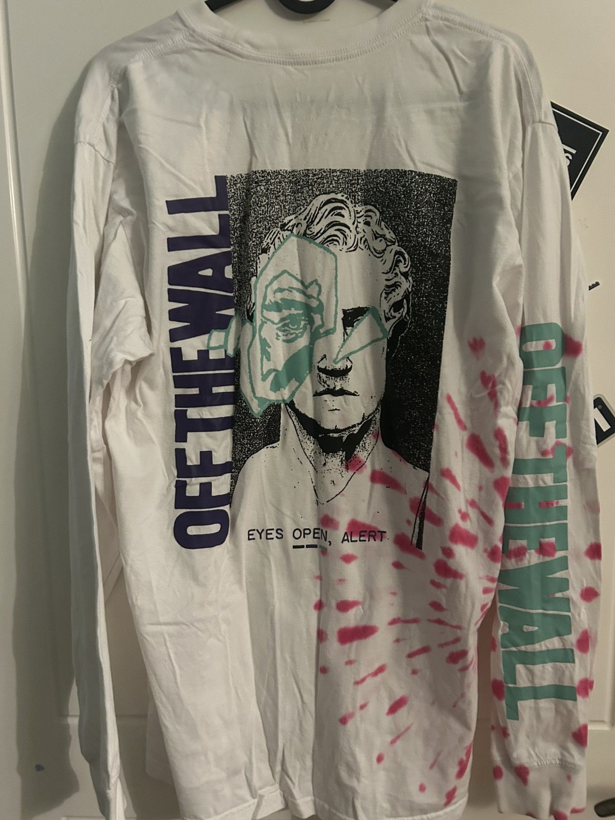 Vans vans 80s style tie dye greek statue l/s tee Size US M / EU 48-50 / 2 - 2 Thumbnail
