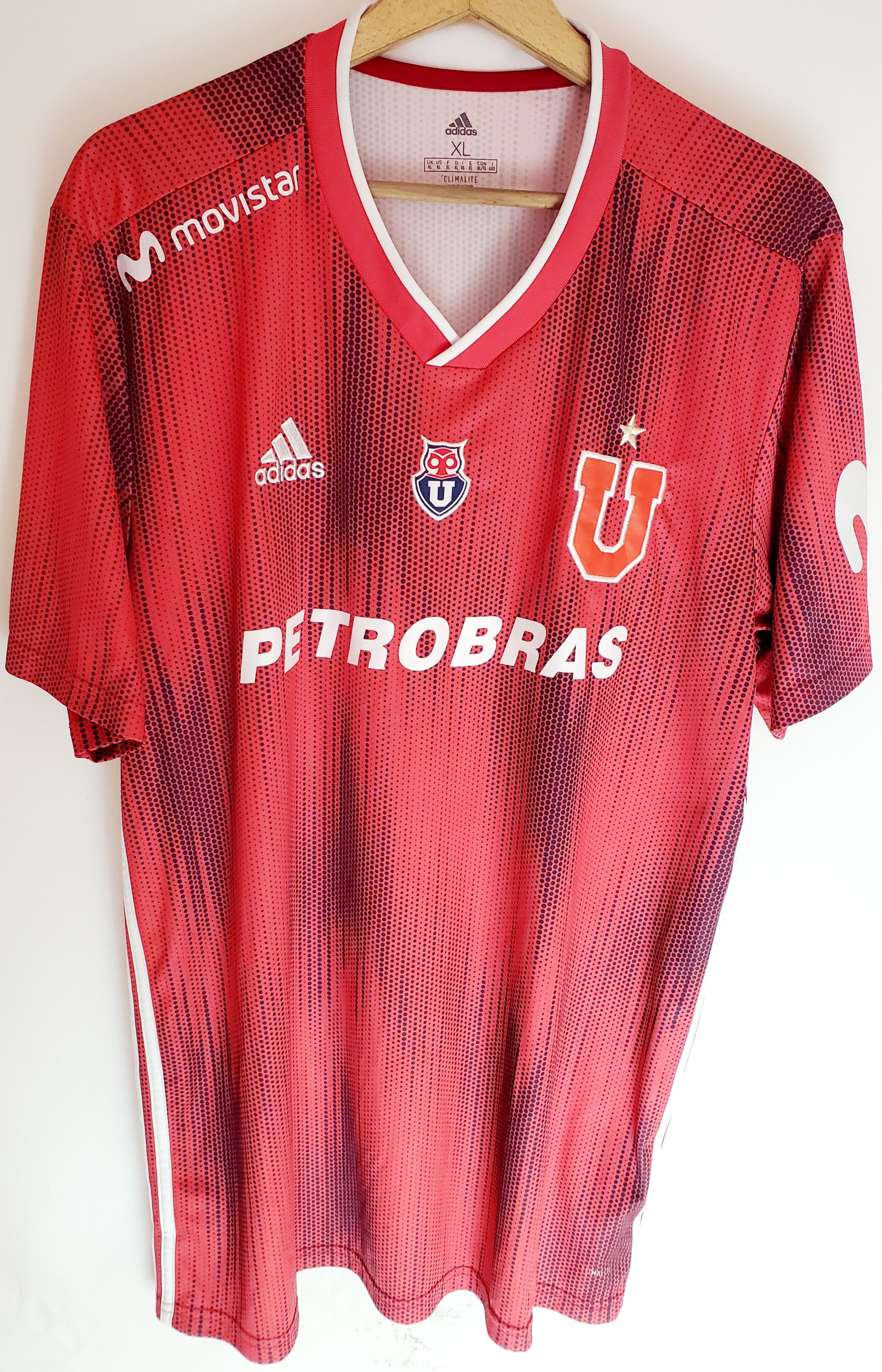 Adidas 2019 UNIVERSIDAD DE CHILE adidas AWAY jersey new condition Size US XL / EU 56 / 4 - 1 Thumbnail