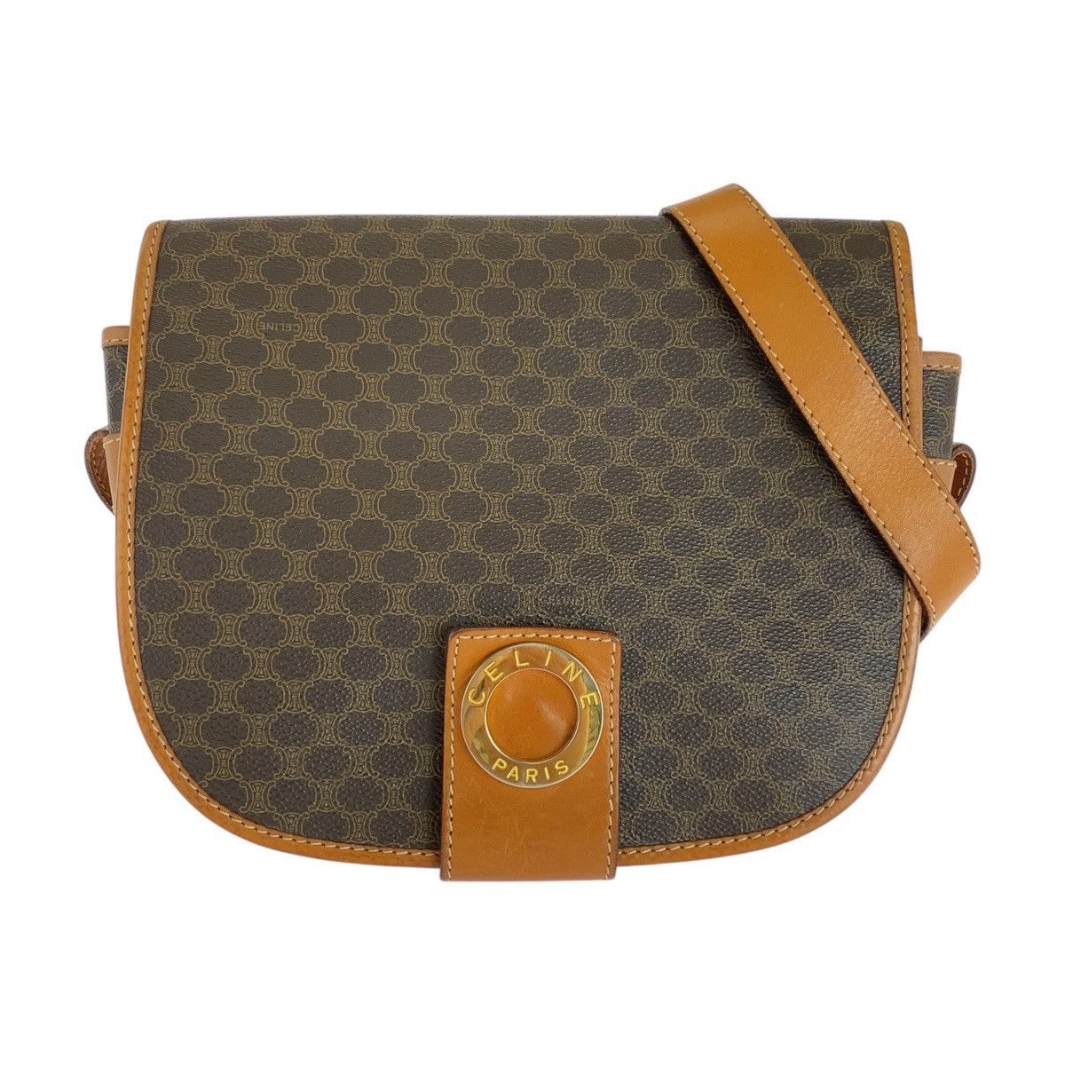 Celine Celine Celine Macadam PVC Shoulder Bag Leather Shoulder Bag M10 DUTY FREE for USA Size ONE SIZE - 1 Thumbnail