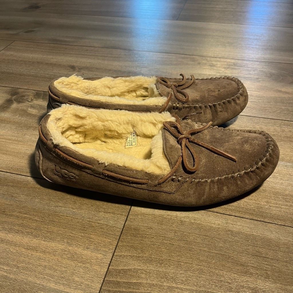 Ugg Ugg Australia Brown Fleece Lined House Shoes Women 10 Size US 10 / IT 40 - 3 Thumbnail