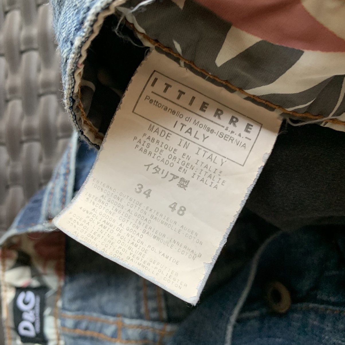 Dolce & Gabbana Very Rare Vintage Dolce & Gabbana Ittierre Striped Denim Jeans Size US 34 / EU 50 - 6 Thumbnail