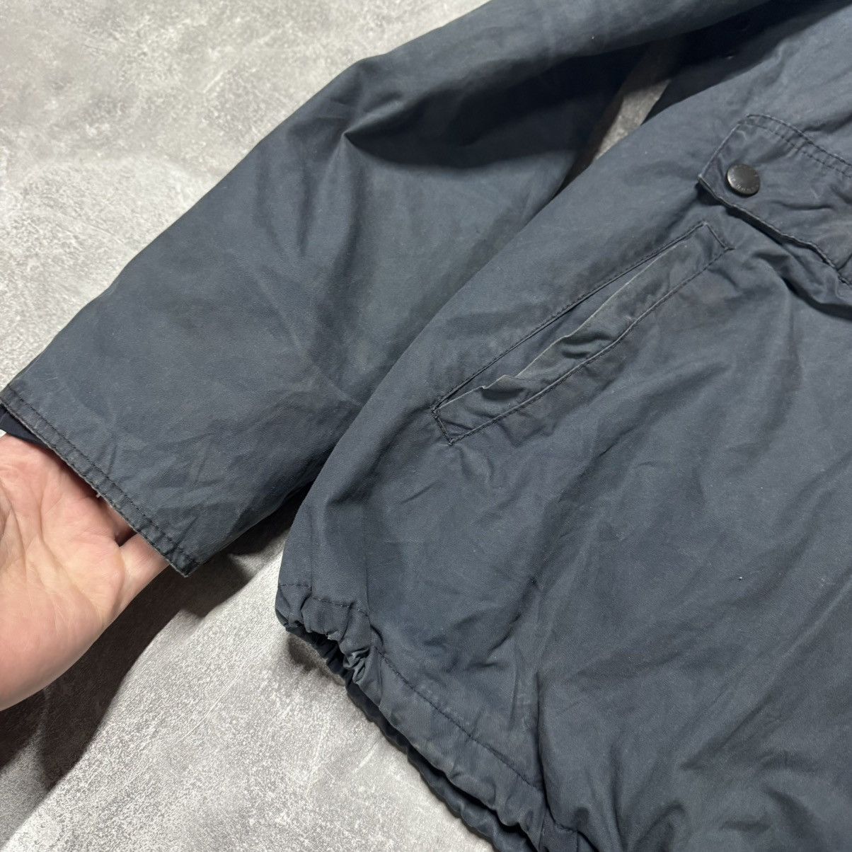 Barbour RARE Barbour Spey Jacket wax cropped fishing bike hunter Size US XL / EU 56 / 4 - 5 Thumbnail