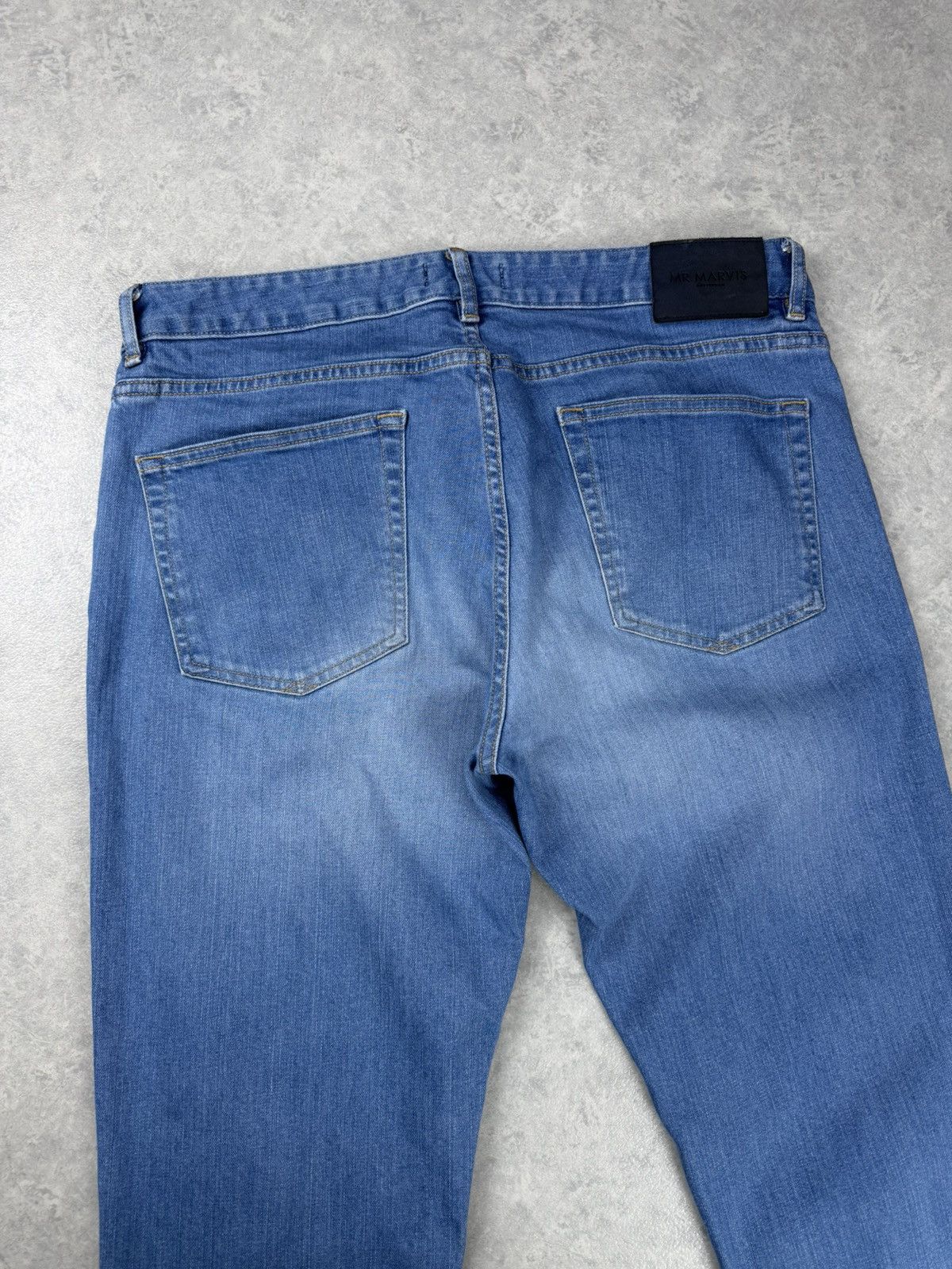 Other Mr Marvis Blue Denim Jeans Men’s Size 36x32 Size US 36 / EU 52 - 8 Thumbnail
