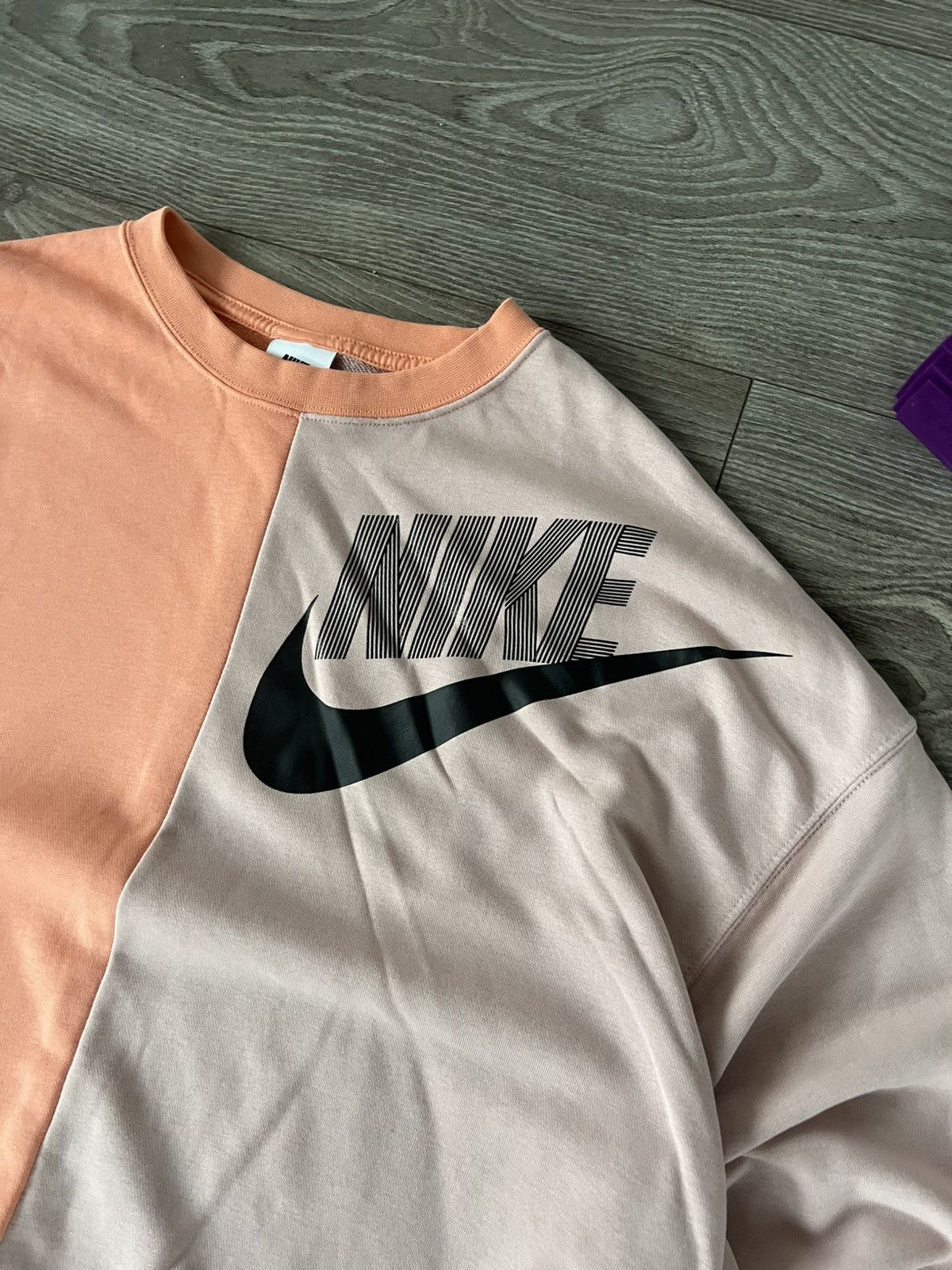 Nike Nike Big Logo Oversize Streetwear Crew Neck Sweatshirt Size US S / EU 44-46 / 1 - 8 Thumbnail