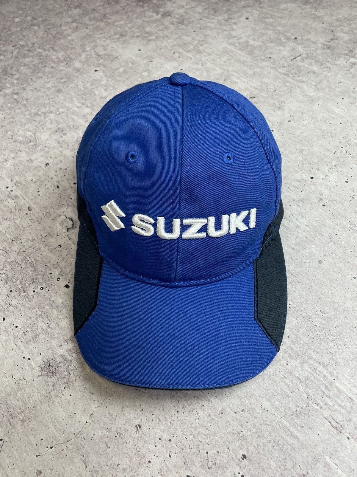 Vintage Suzuki Cap Hat Vintage Racing Big Logo Moto Size ONE SIZE - 1 Thumbnail