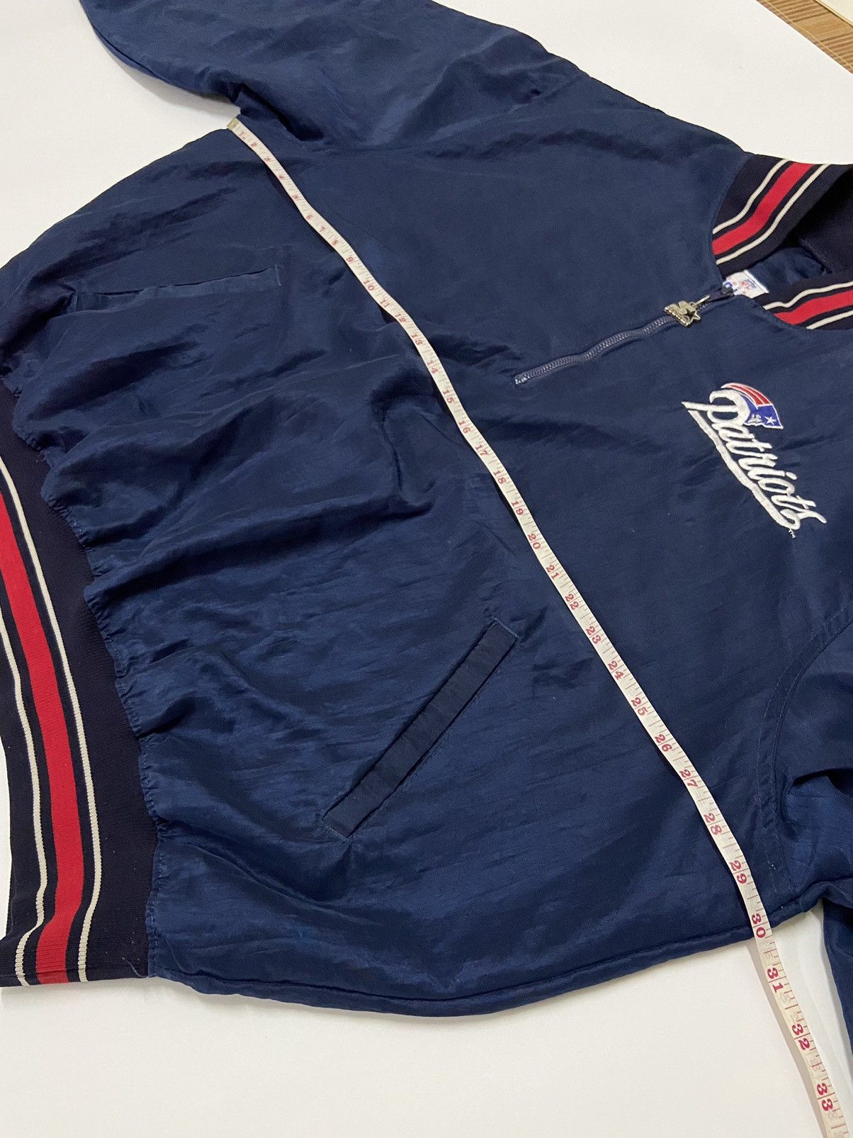 NFL × Starter × Vintage 90'S STARTER X NEW ENGLAND PATRIOTS VINTAGE NFL Size US XL / EU 56 / 4 - 7 Thumbnail