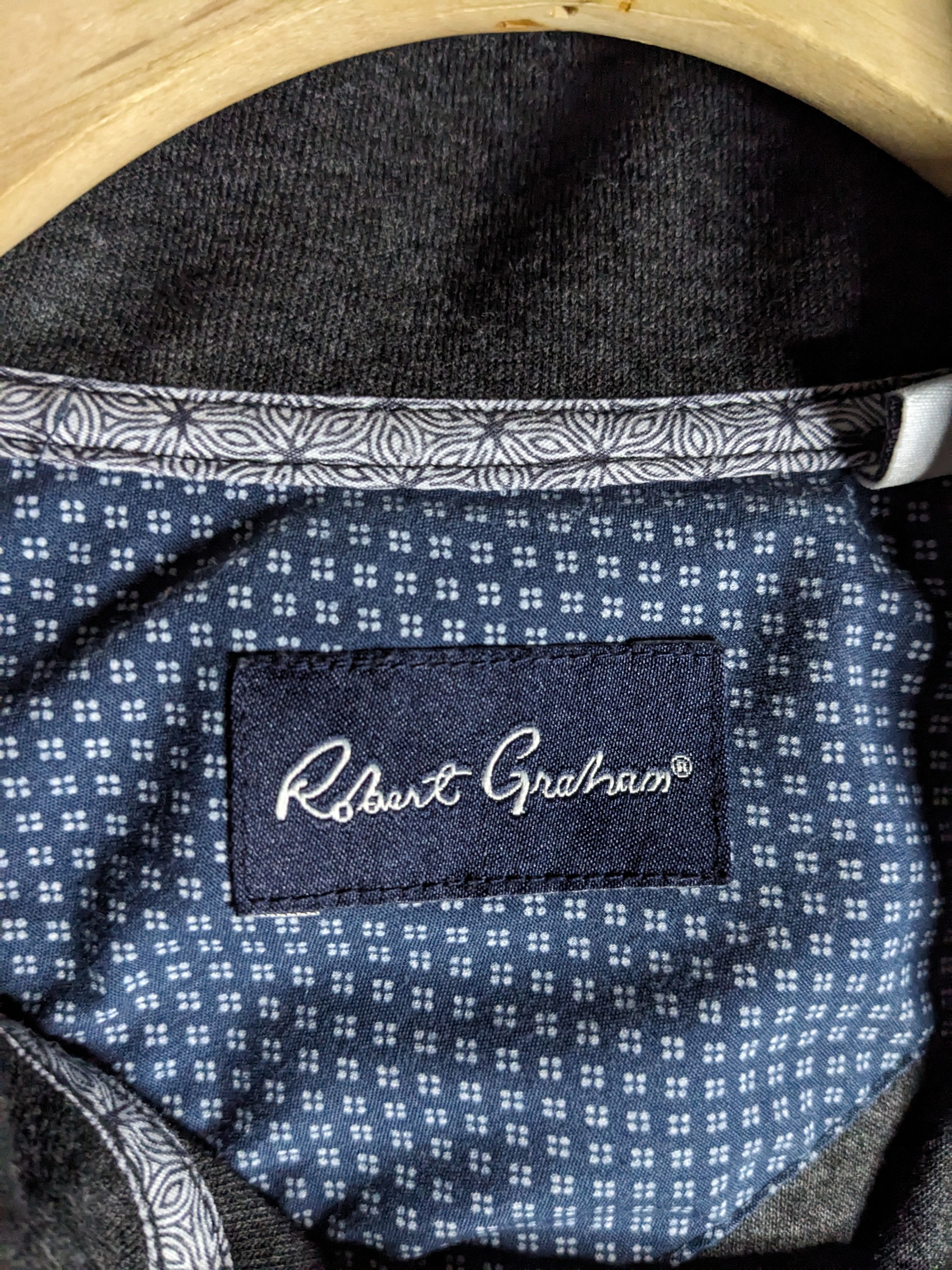 Robert Graham Robert Graham Jacket Size Small Full Zip Mock Neck Sweater Size US S / EU 44-46 / 1 - 7 Thumbnail