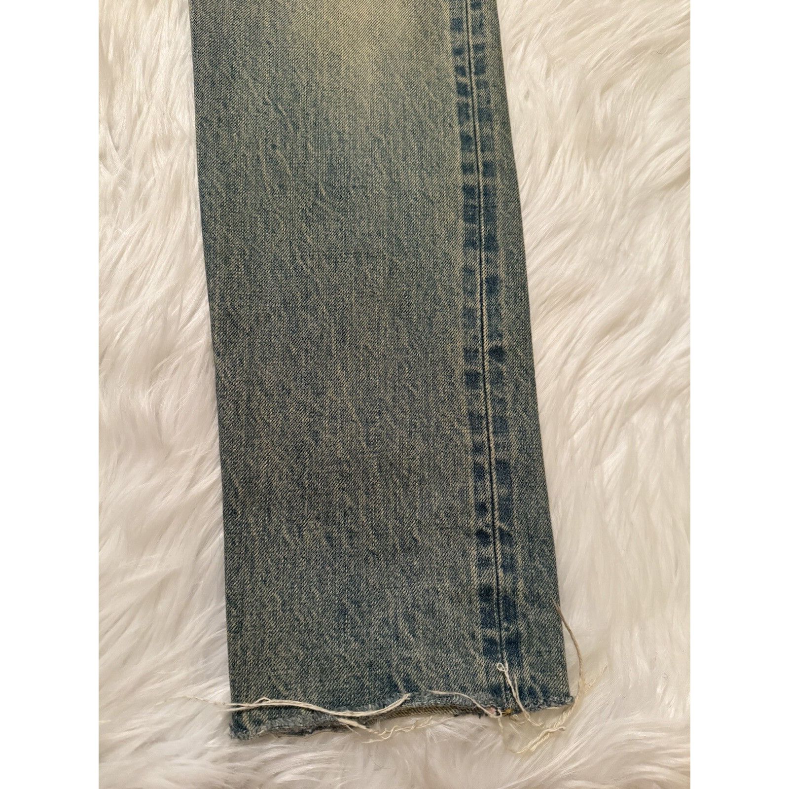 Ermenegildo Zegna × Fear of God Fear Of God x Ermenegildo Zegna Denim Jeans Light Blue 32 Size US 32 / EU 48 - 2 Thumbnail