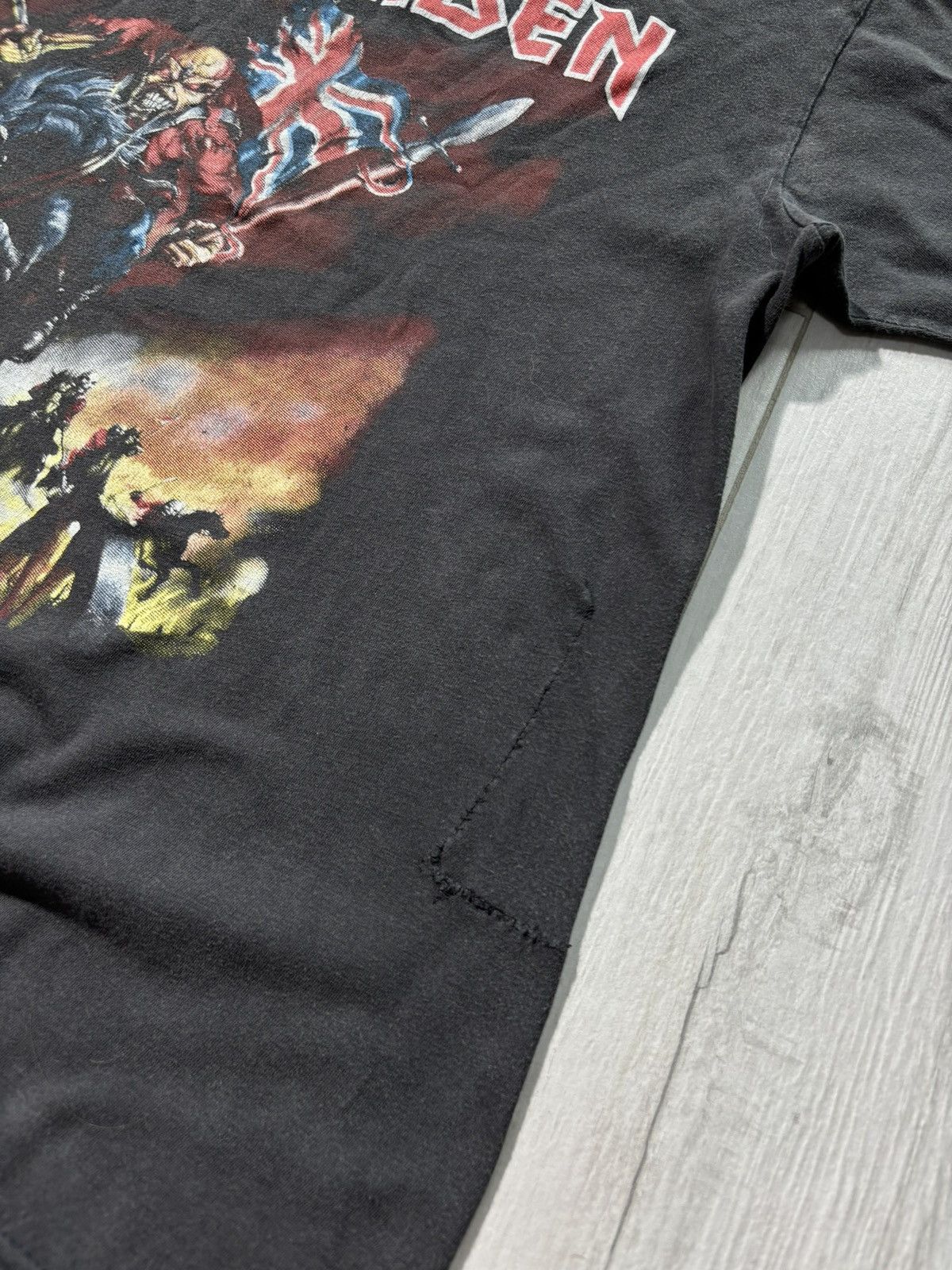 Band Tees Vintage Iron Maiden Tshirt 90’s Boxy Fit Retro Rock Misic Size US M / EU 48-50 / 2 - 4 Thumbnail