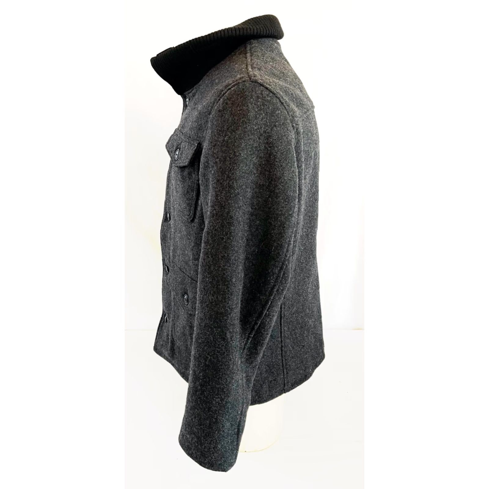 Schott VINTAGE Schott NYC N-5A Mens Large Wool Flying Jacket Flight USA 1860 Pockets Bomber Size US L / EU 52-54 / 3 - 2 Thumbnail