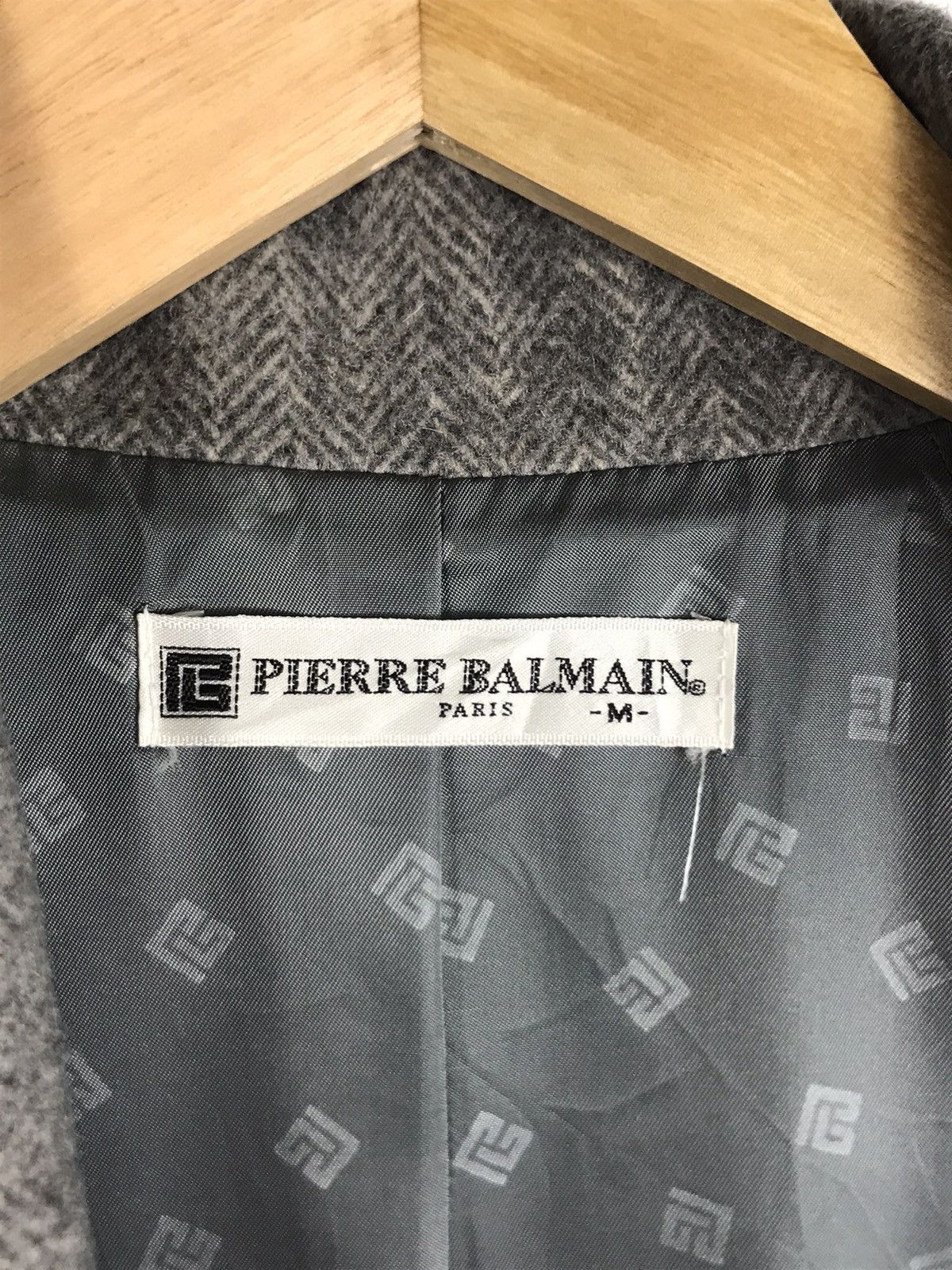 Pierre Balmain ⚡️Vintage Pierre Balmain Herringbone Bathrobe House Coat Size US M / EU 48-50 / 2 - 10 Thumbnail