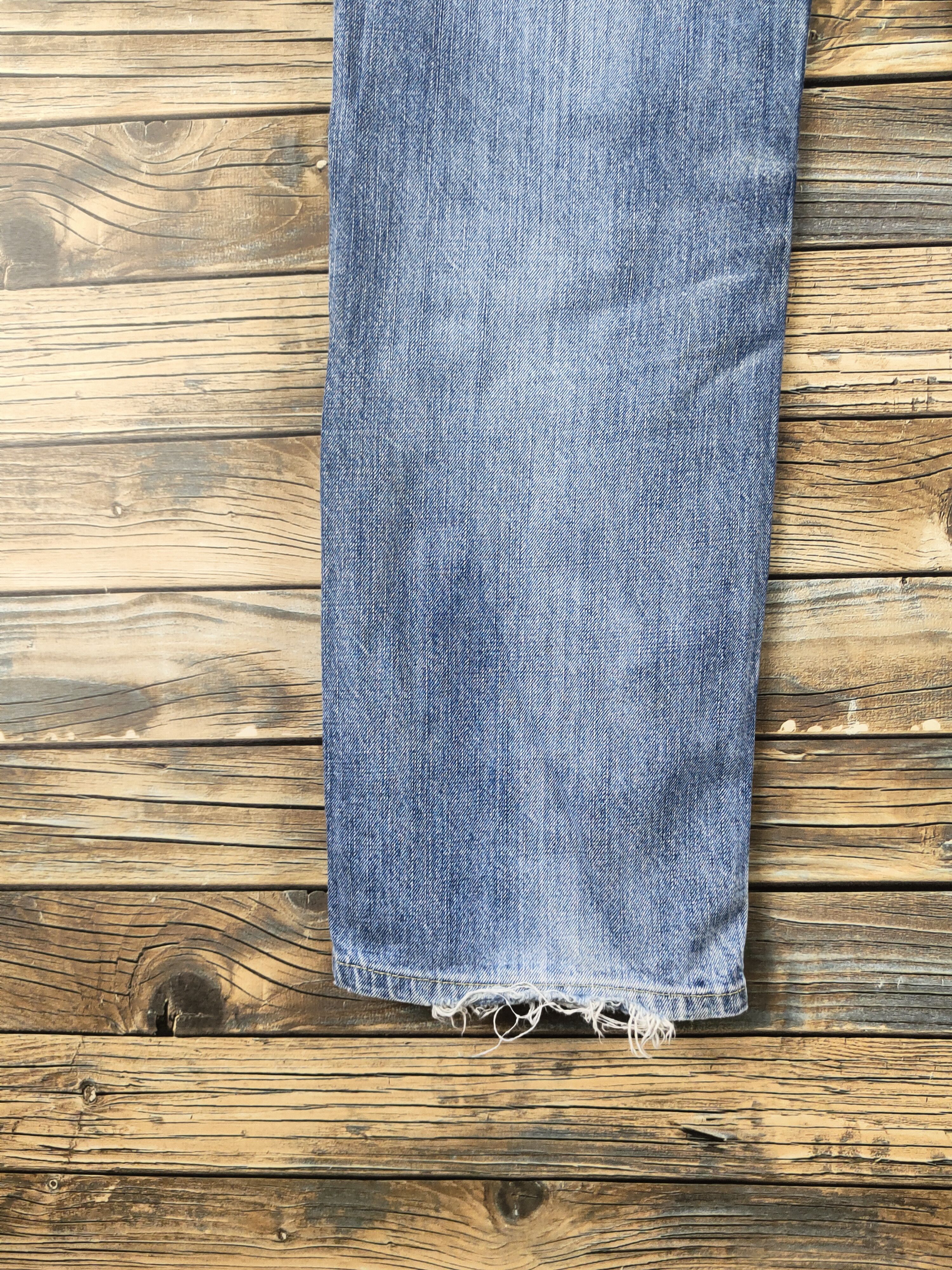 Levi's 502 Levi's Blue Distressed Ripped Jeans #S2849 Size US 30 / EU 46 - 9 Thumbnail