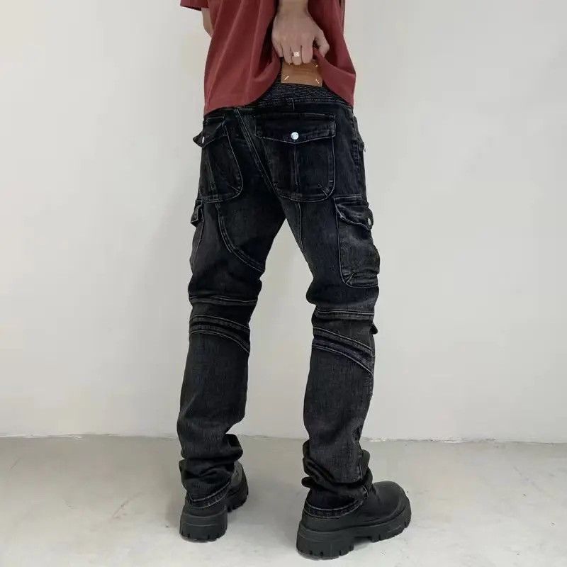 Japanese Brand × Vintage jeans slim fit heavy duty fashion premium wash Size US 36 / EU 52 - 3 Thumbnail