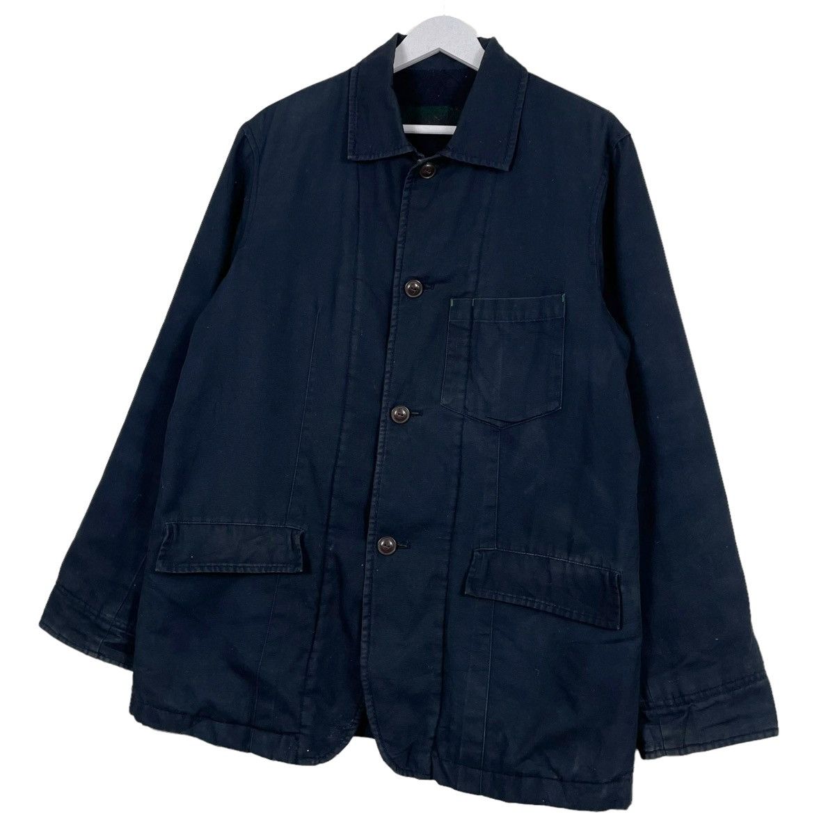 Indigo × Japanese Brand 💥WESTWIN WORKER CHORE INDIGO VINTAGE JACKET Size US XL / EU 56 / 4 - 2 Thumbnail