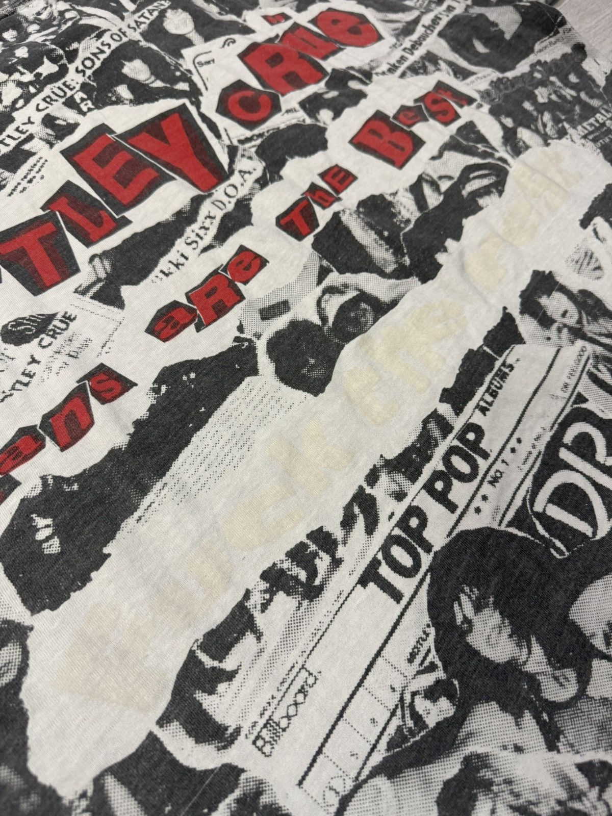 Other 90’s Vintage Motley Crue Newspaper Fans Are The Best AOP Tee Size US XL / EU 56 / 4 - 4 Thumbnail