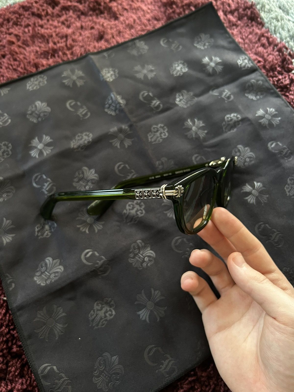 Chrome Hearts Smoke Show Sunglasses Size ONE SIZE - 2 Thumbnail