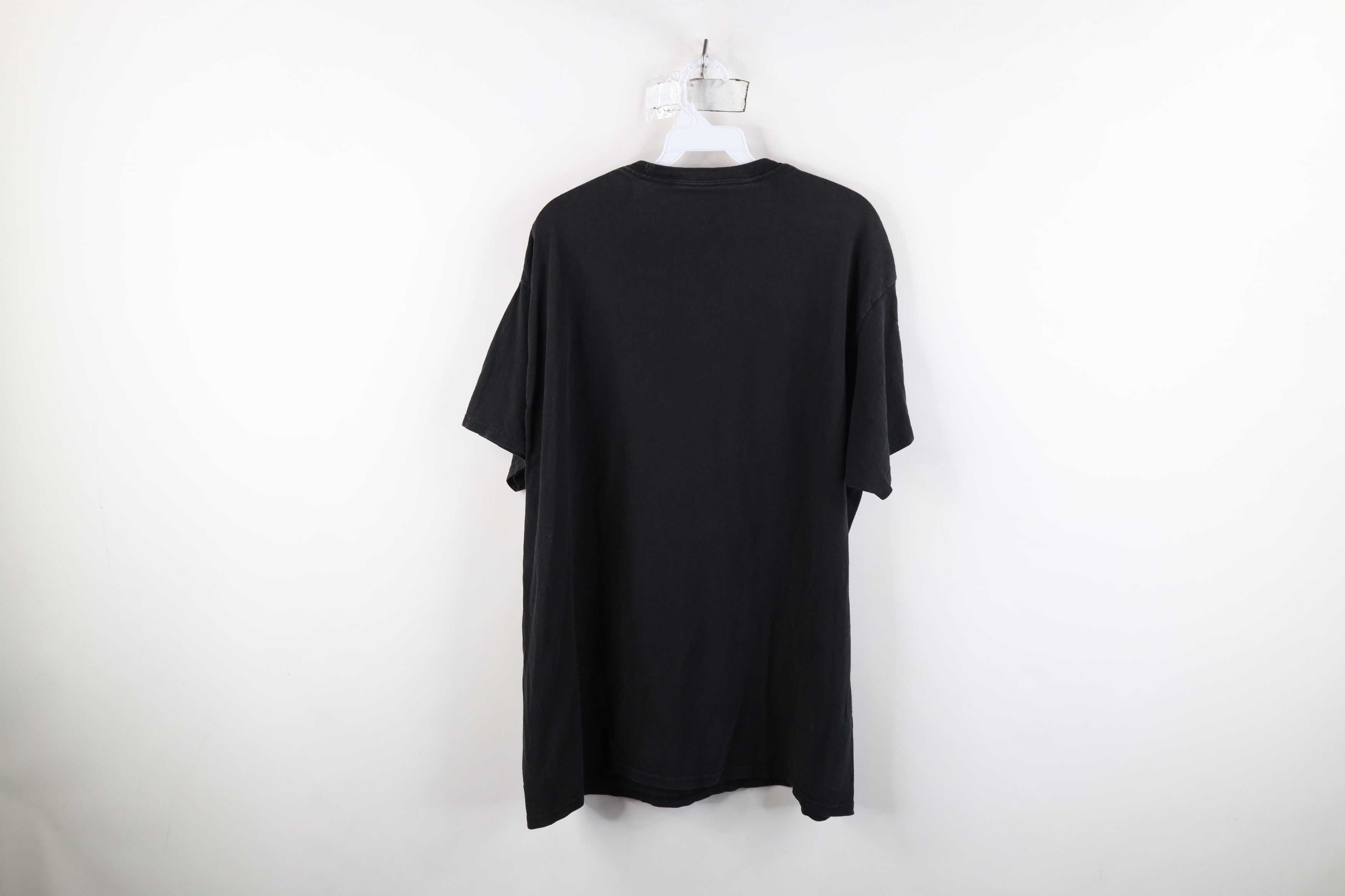 Vintage Vintage Y2K Streetwear Blank Cotton Pocket T-Shirt Black Size US XL / EU 56 / 4 - 9 Thumbnail