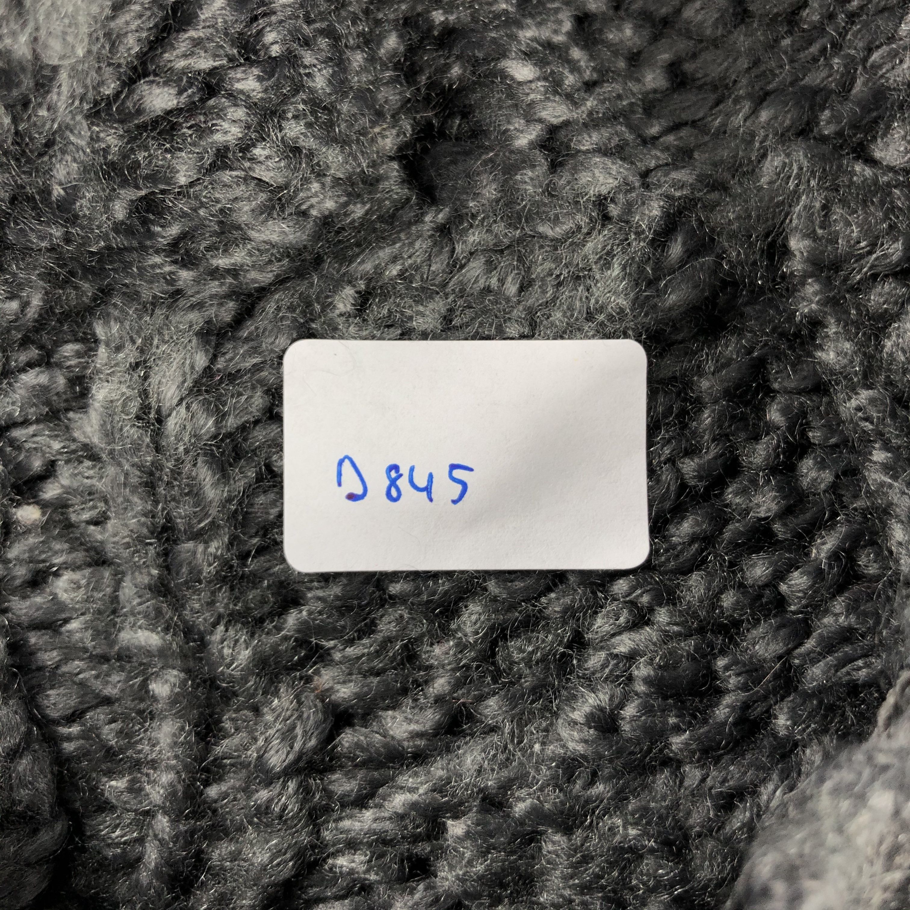 Vintage Gray Knit Crochet Beanie Snow Hat Snow Cap -D845 Size ONE SIZE - 6 Thumbnail