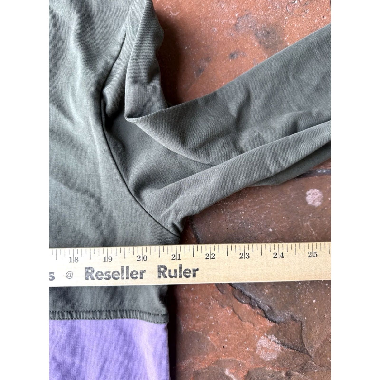 Vintage Pact Grape Leaf Orchid Lightweight Quarter Zip Jacket Women’s Medium Pullover Size M / US 6-8 / IT 42-44 - 5 Thumbnail