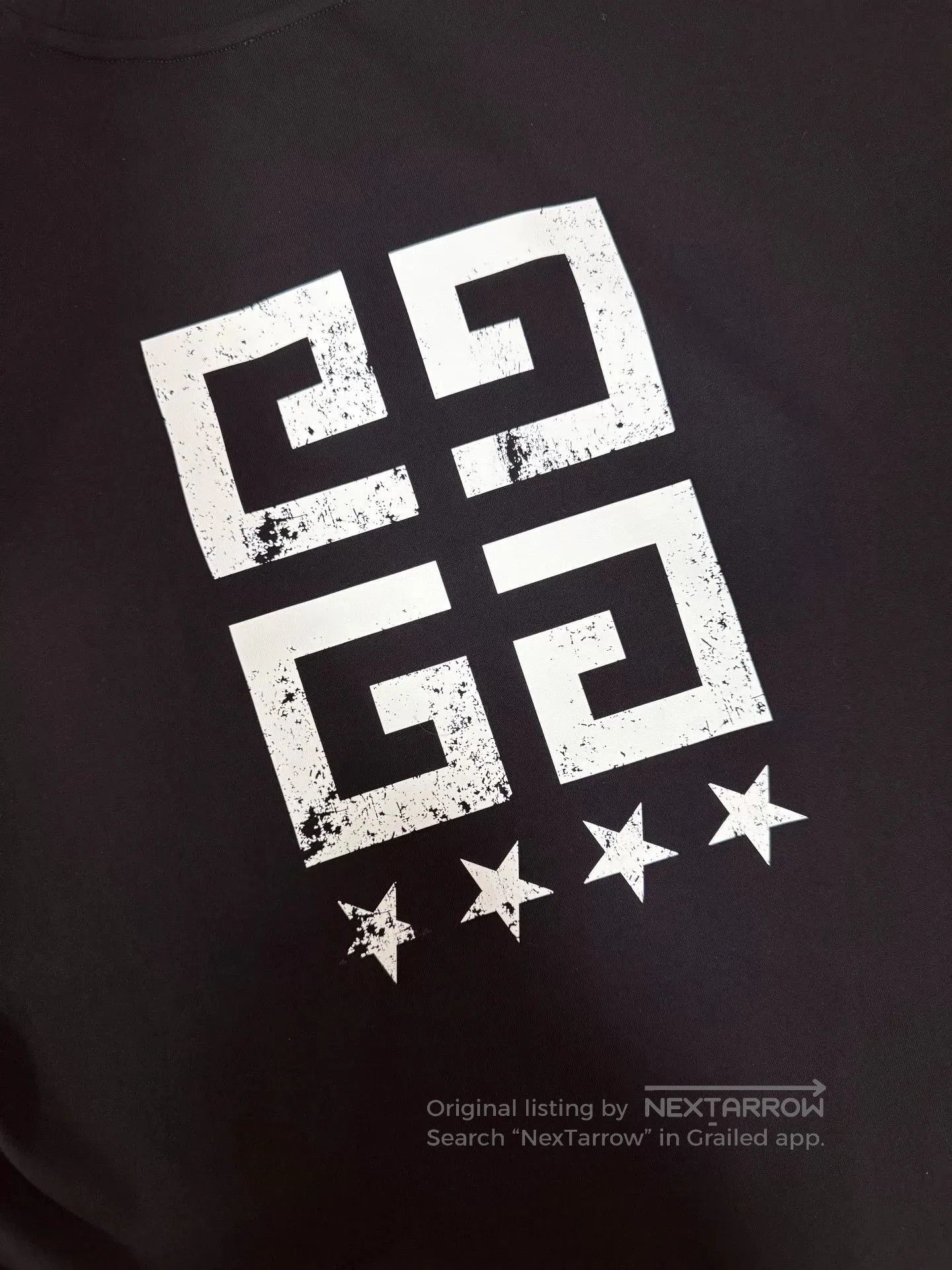 Givenchy Givenchy New Black T-shirt Only One. Size US L / EU 52-54 / 3 - 4 Thumbnail