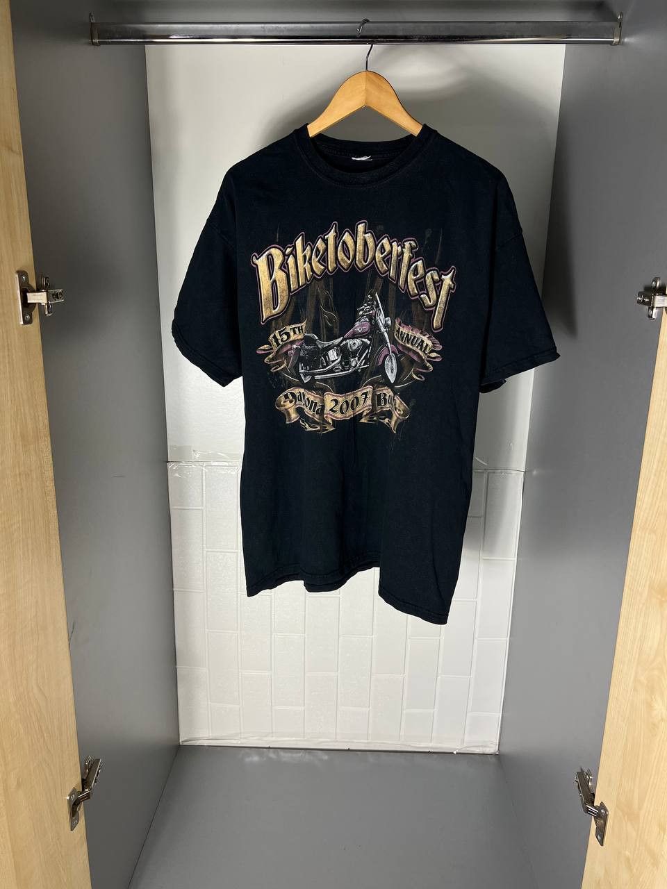 Harley Davidson VINTAGE HARLEY DAVIDSON MOTORCYCLE RETRO T-SHIRT Y2K 90s USA Size US L / EU 52-54 / 3 - 2 Thumbnail
