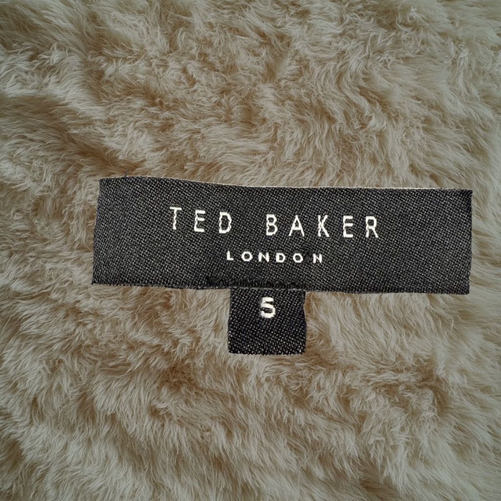 Ted Baker London Mens Polo Shirt Black Pinstripe Terry Cotton Size 5, Men's (Size Xl)