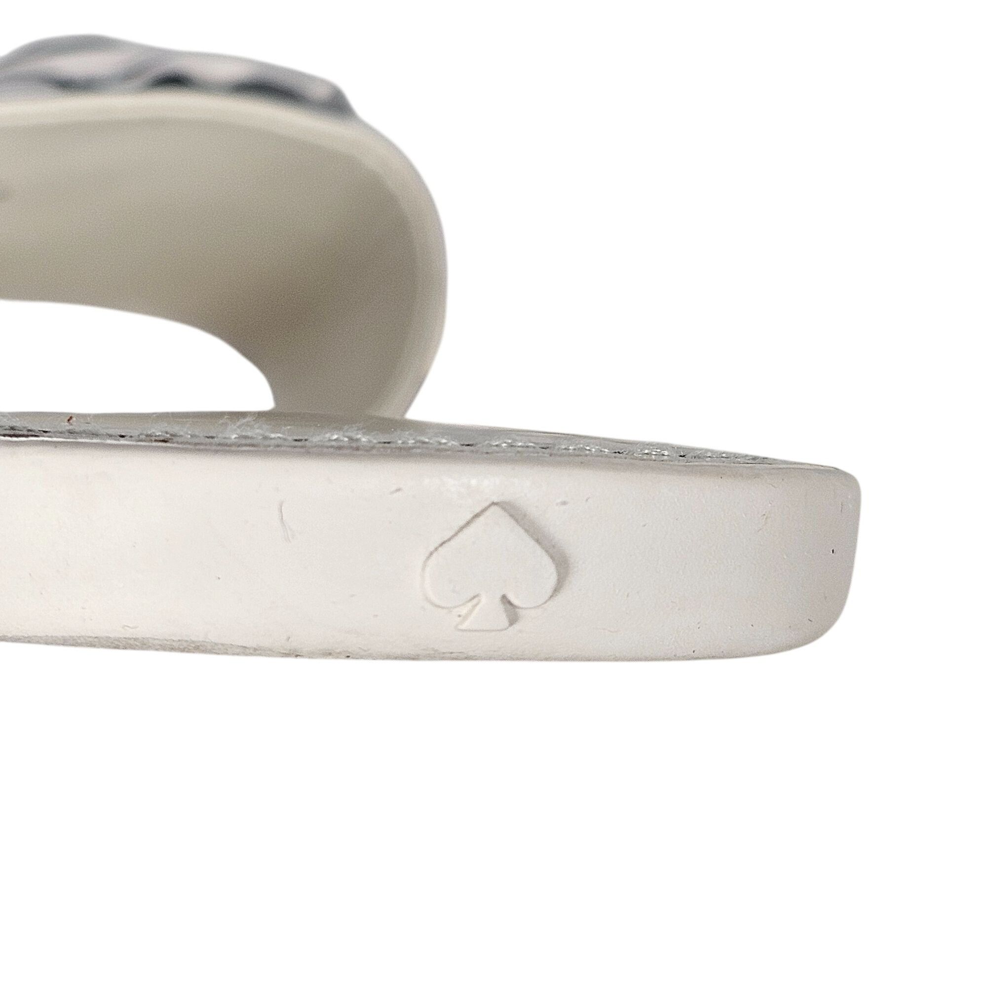 Kate Spade Kate Spade Women Floral Sandals White 9B Quiet Luxury Coquet Size US 9 / IT 39 - 11 Thumbnail