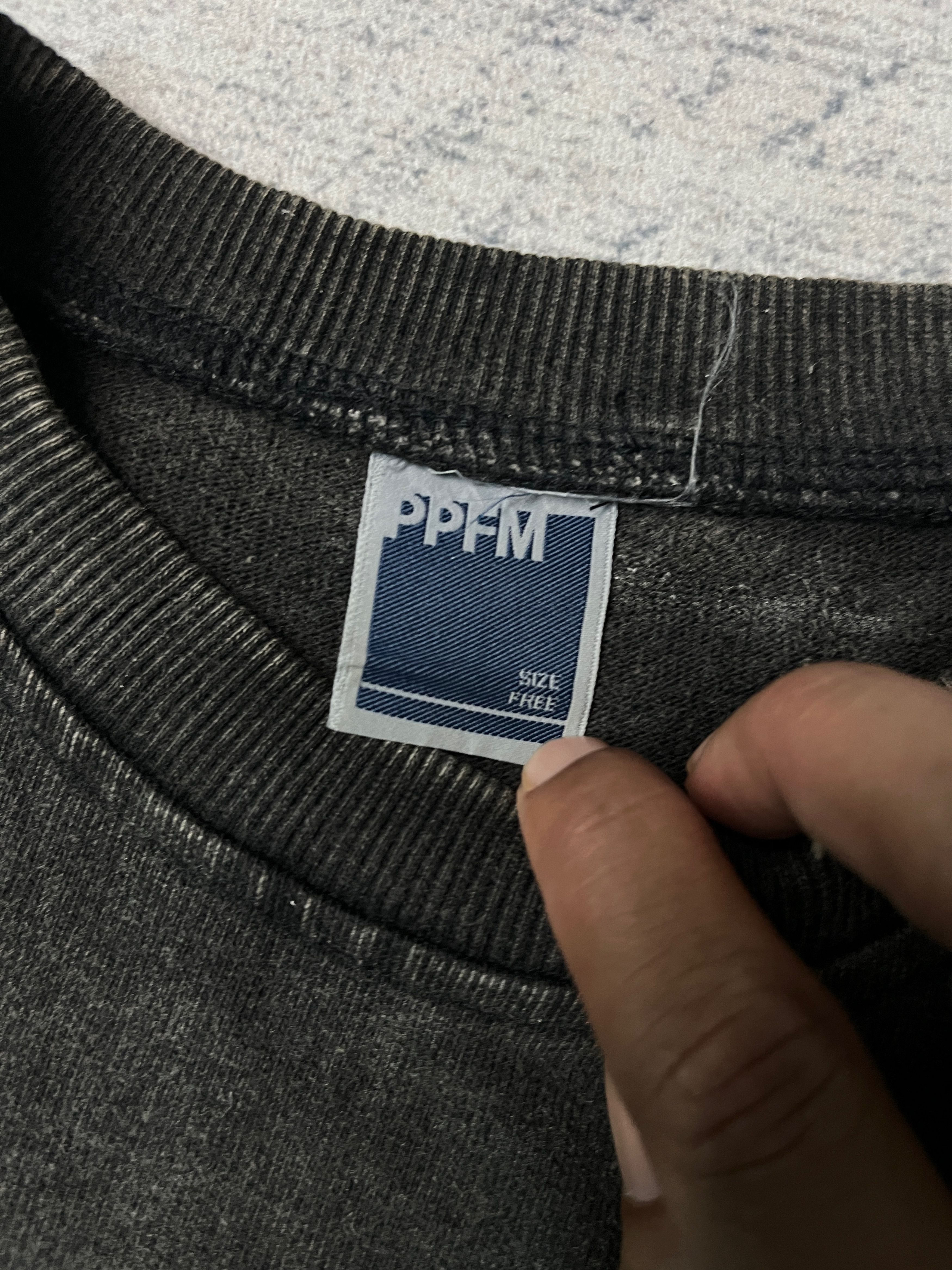 PPFM PPFM Chain Stencil Art ‘DANGER’ Washed Tshirt Size US S / EU 44-46 / 1 - 10 Thumbnail