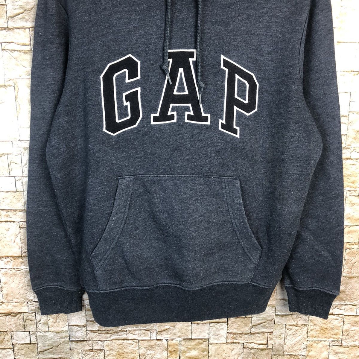 Gap × Vintage Gap Grey Hoodie sweatshirt #A467 Size US XS / EU 42 / 0 - 3 Thumbnail